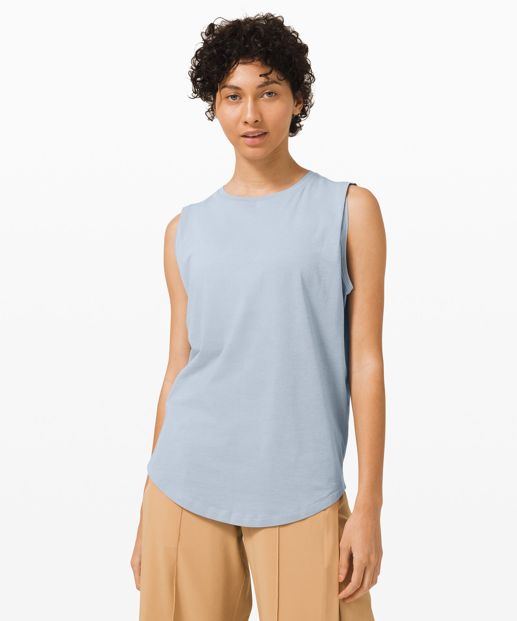 Lululemon Brunswick Muscle Tank In Blue