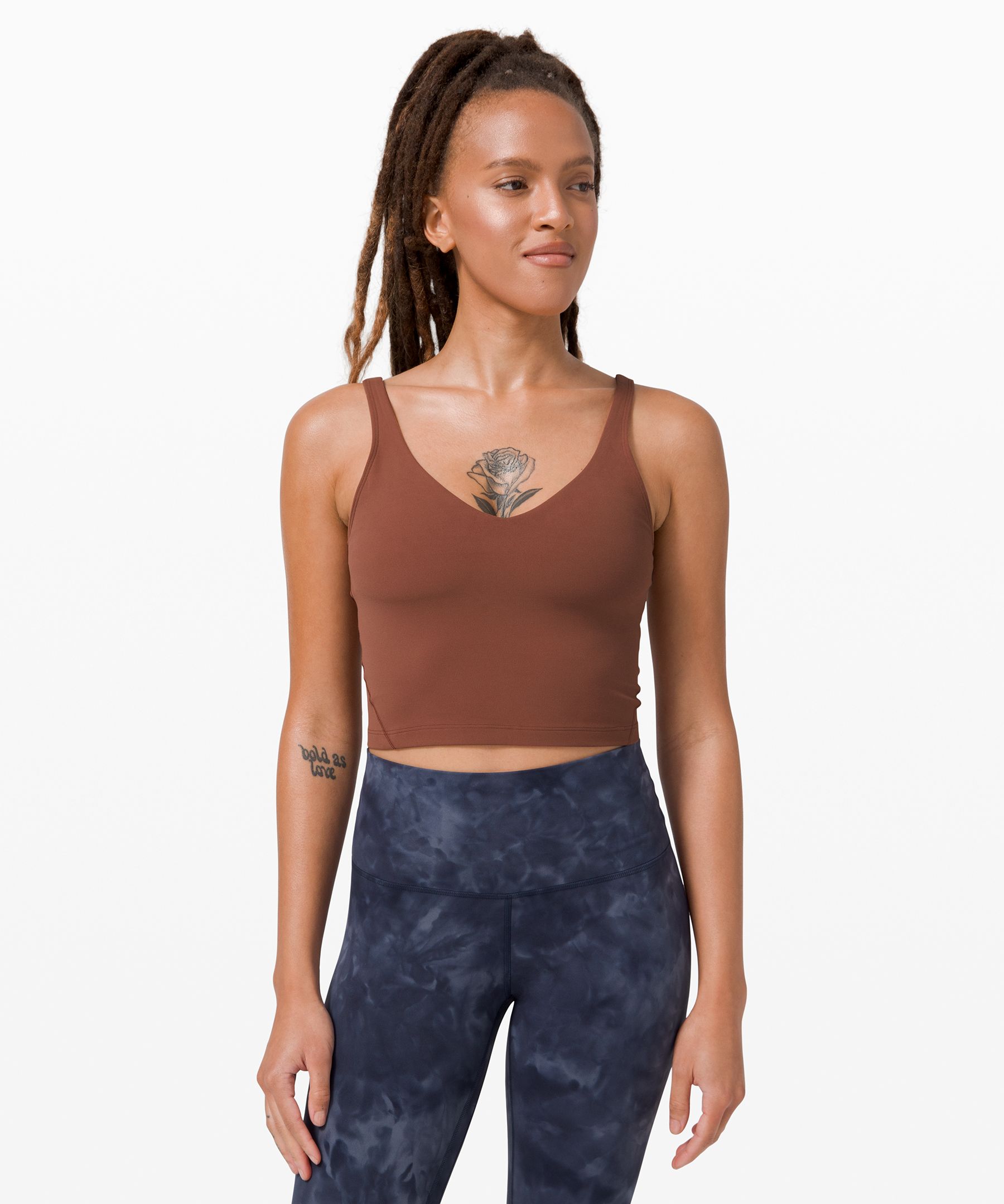 lululemon Align™ Cropped Tank Top, Chambray