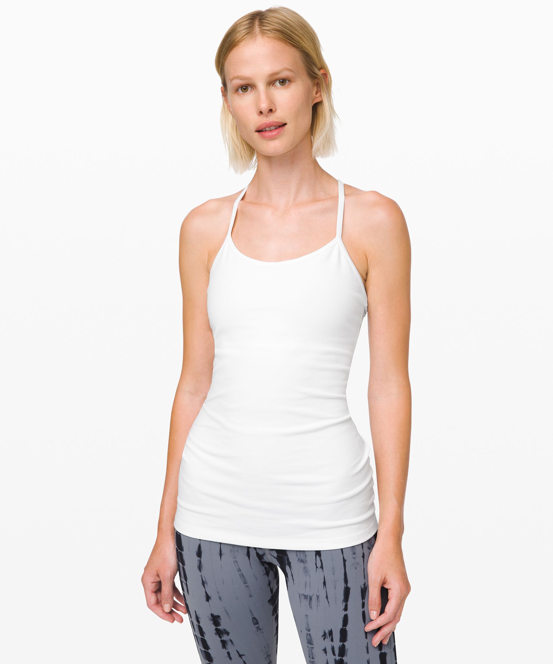 lululemon white tank top