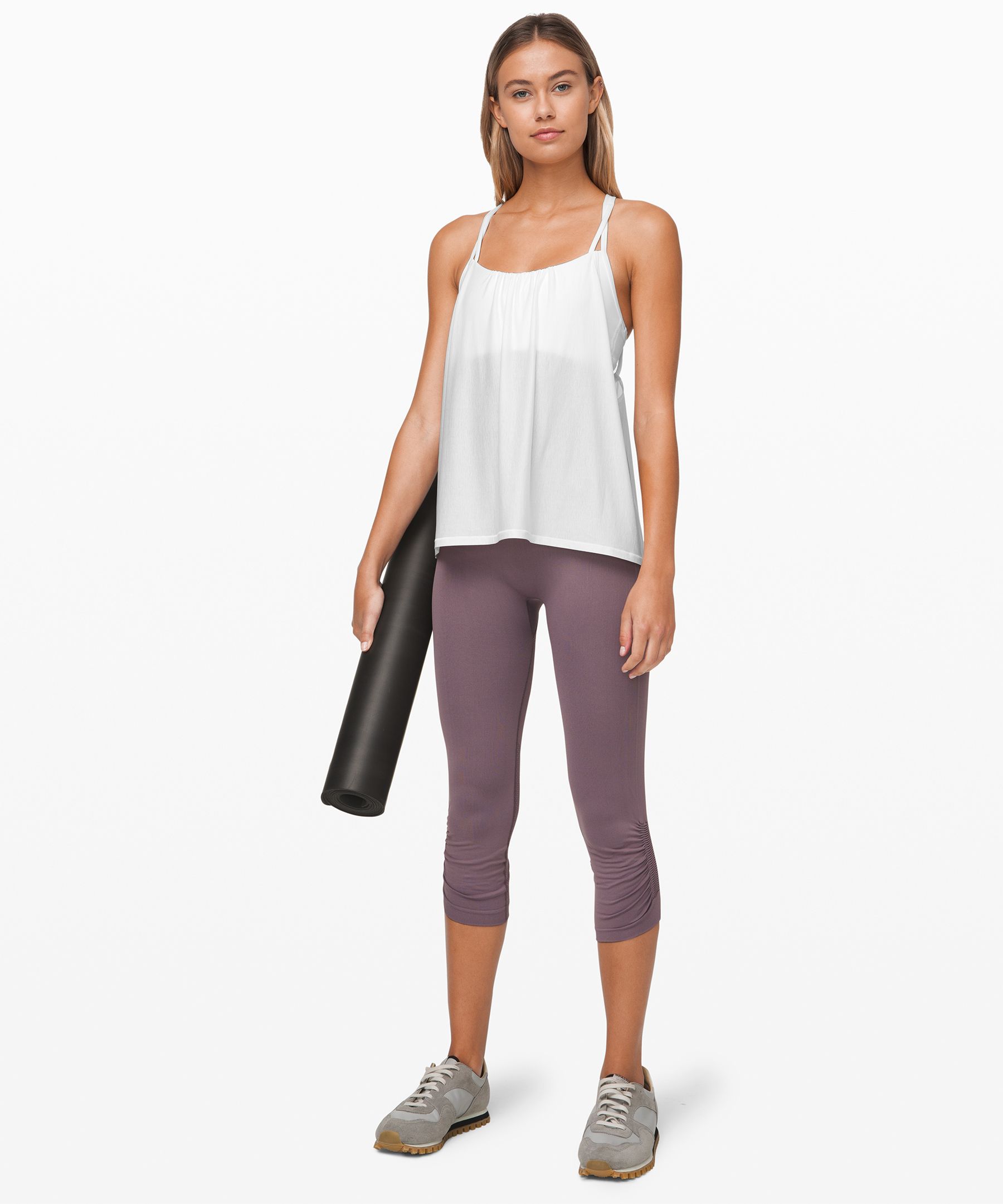 lululemon flow y 2 in 1 tank