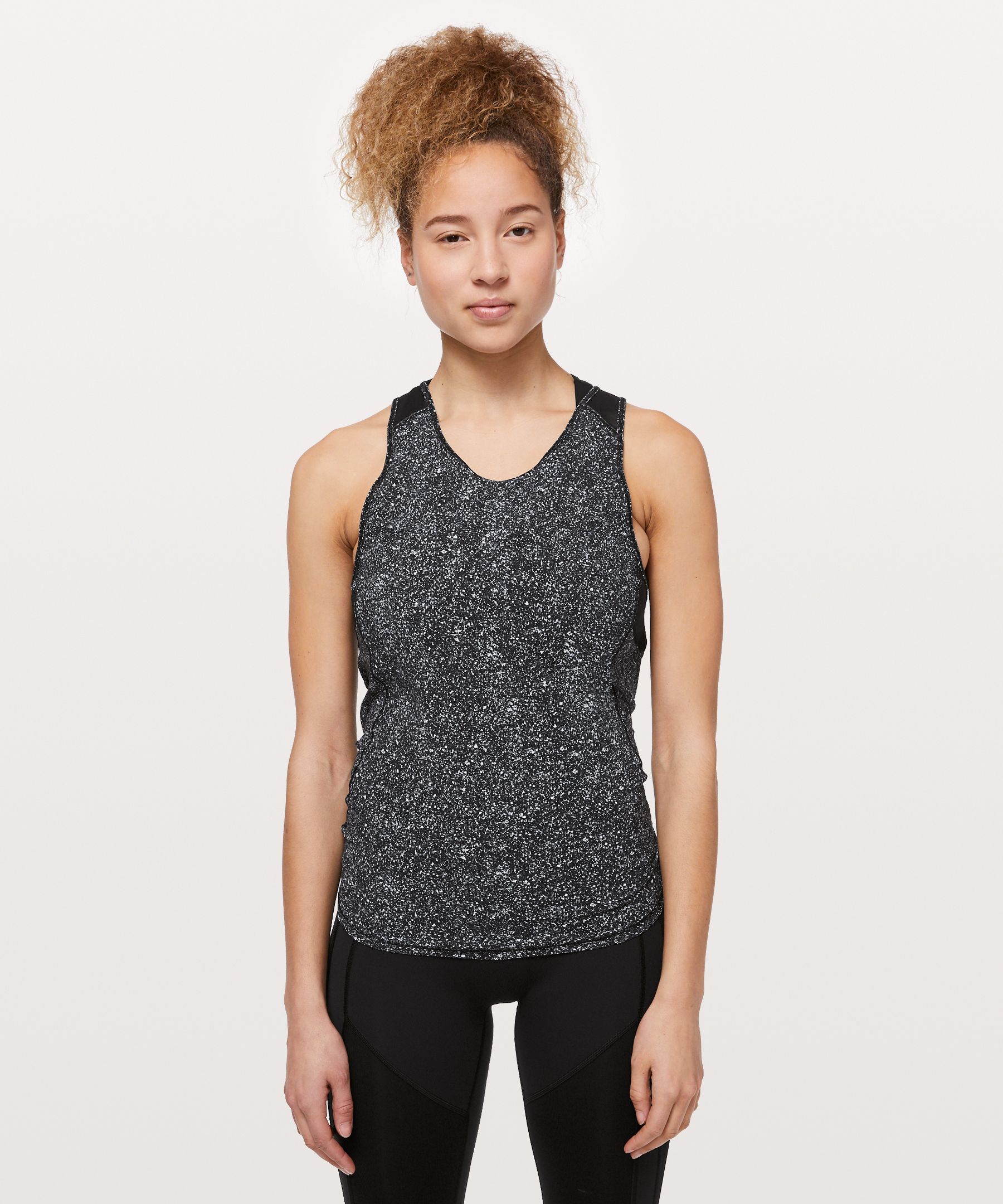 lululemon sculpt tank tie back