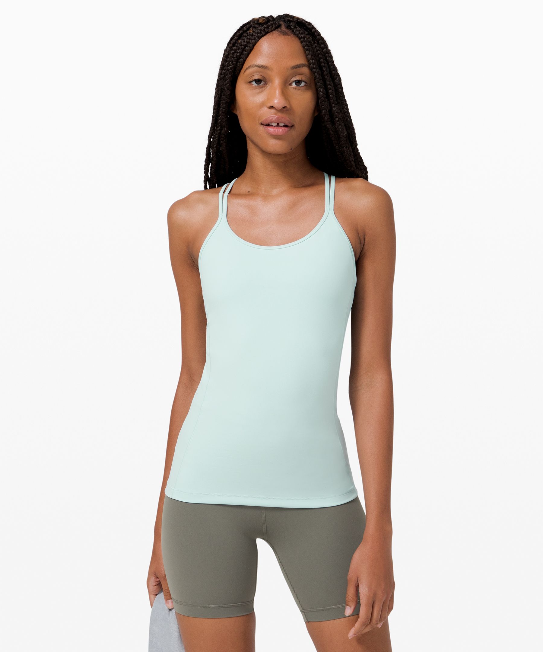 Lululemon Free To Be Tank *everlux In Formation Camo Deep Coal Multi