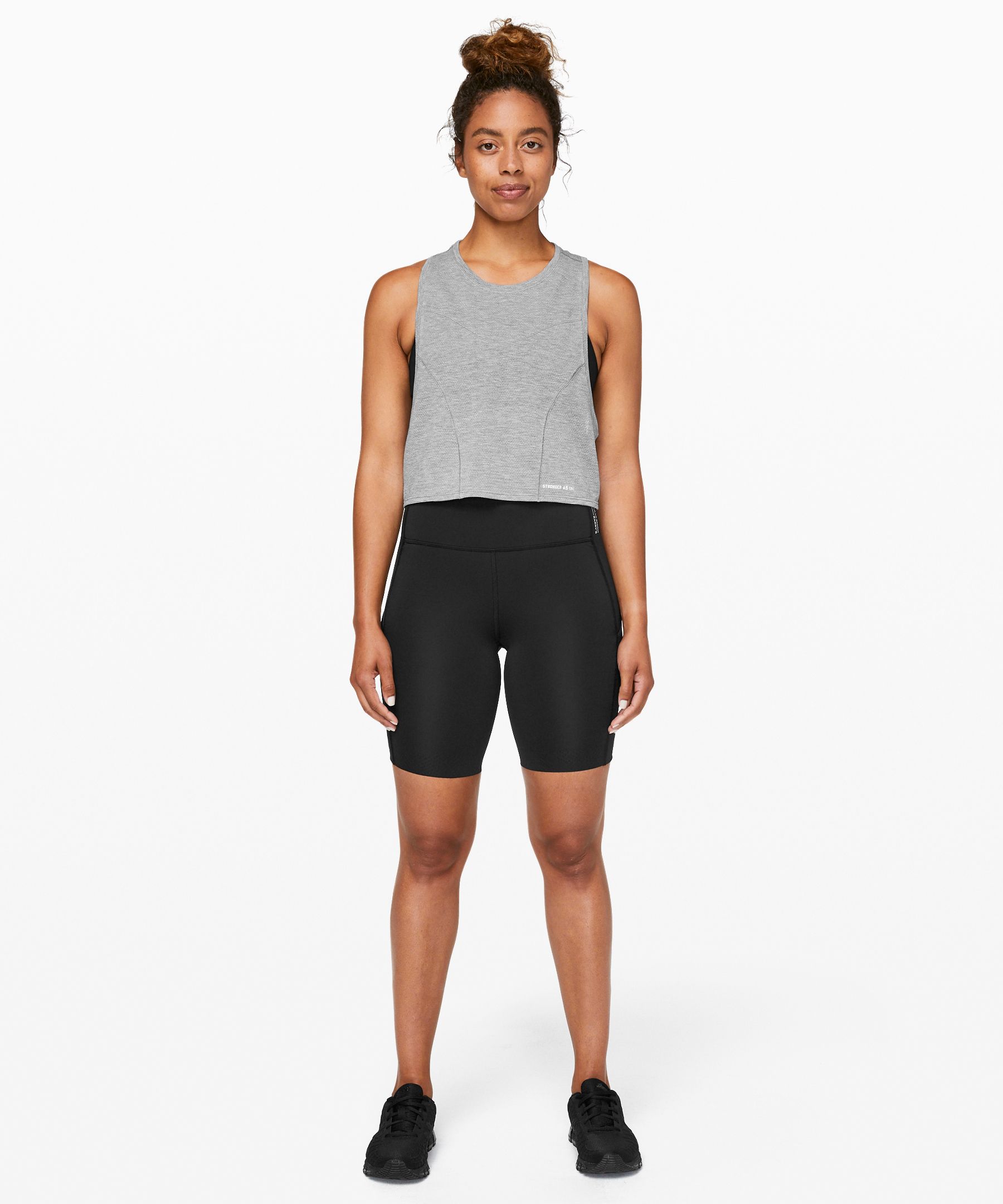 LULULEMON X BARRY'S BLK POWER THRU HIGH-RISE SHORT 6 – Barry's Shop