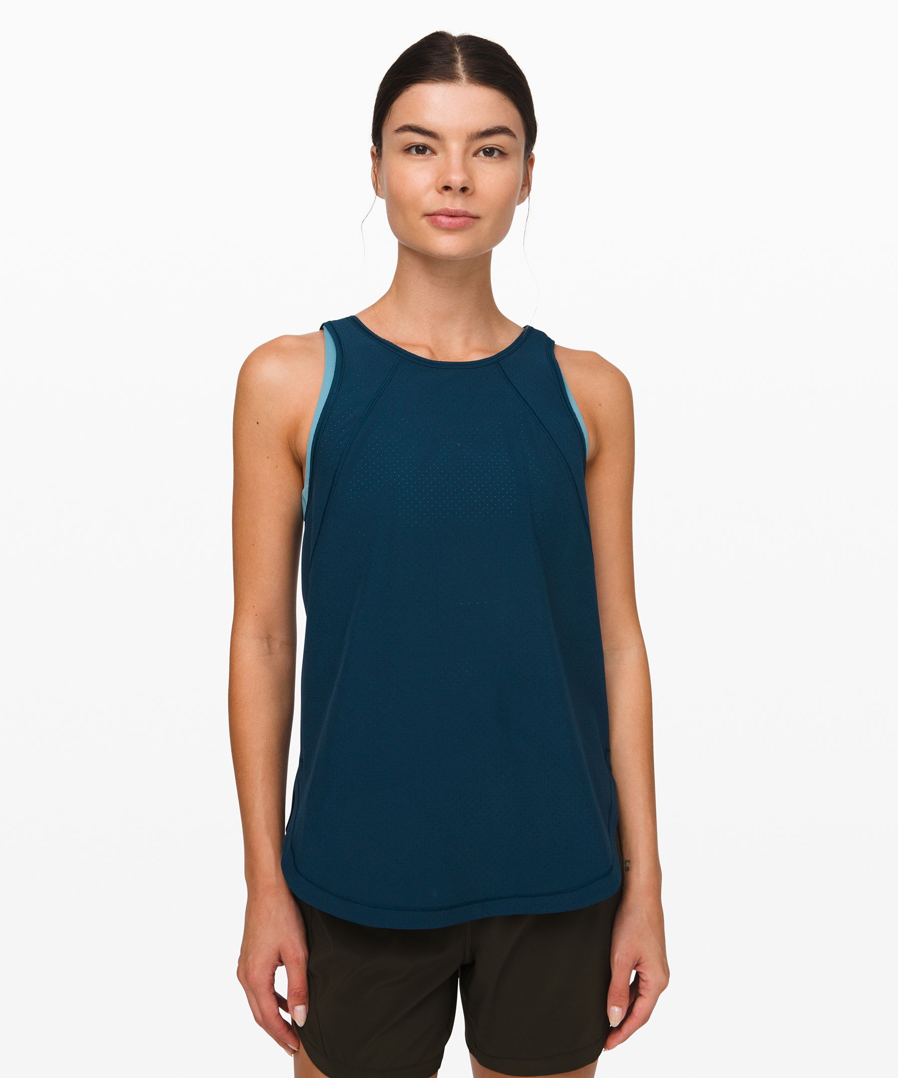 lululemon perforated shorts