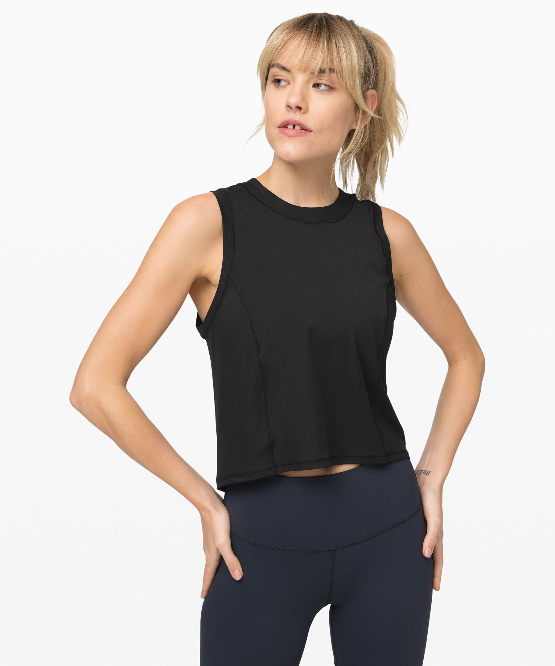 sheer will tank lululemon