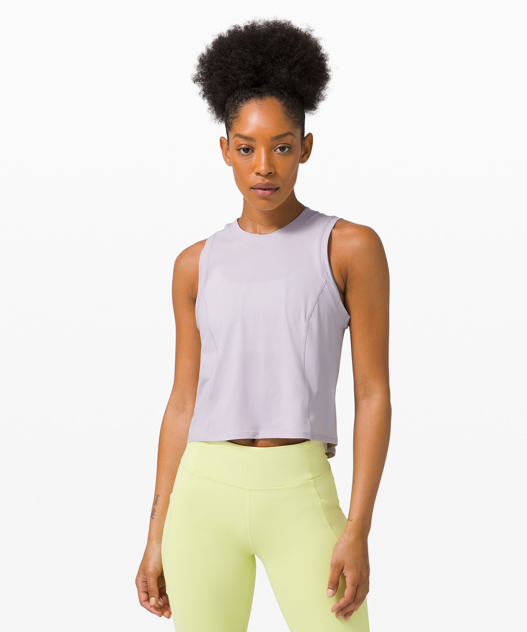 sheer will tank lululemon