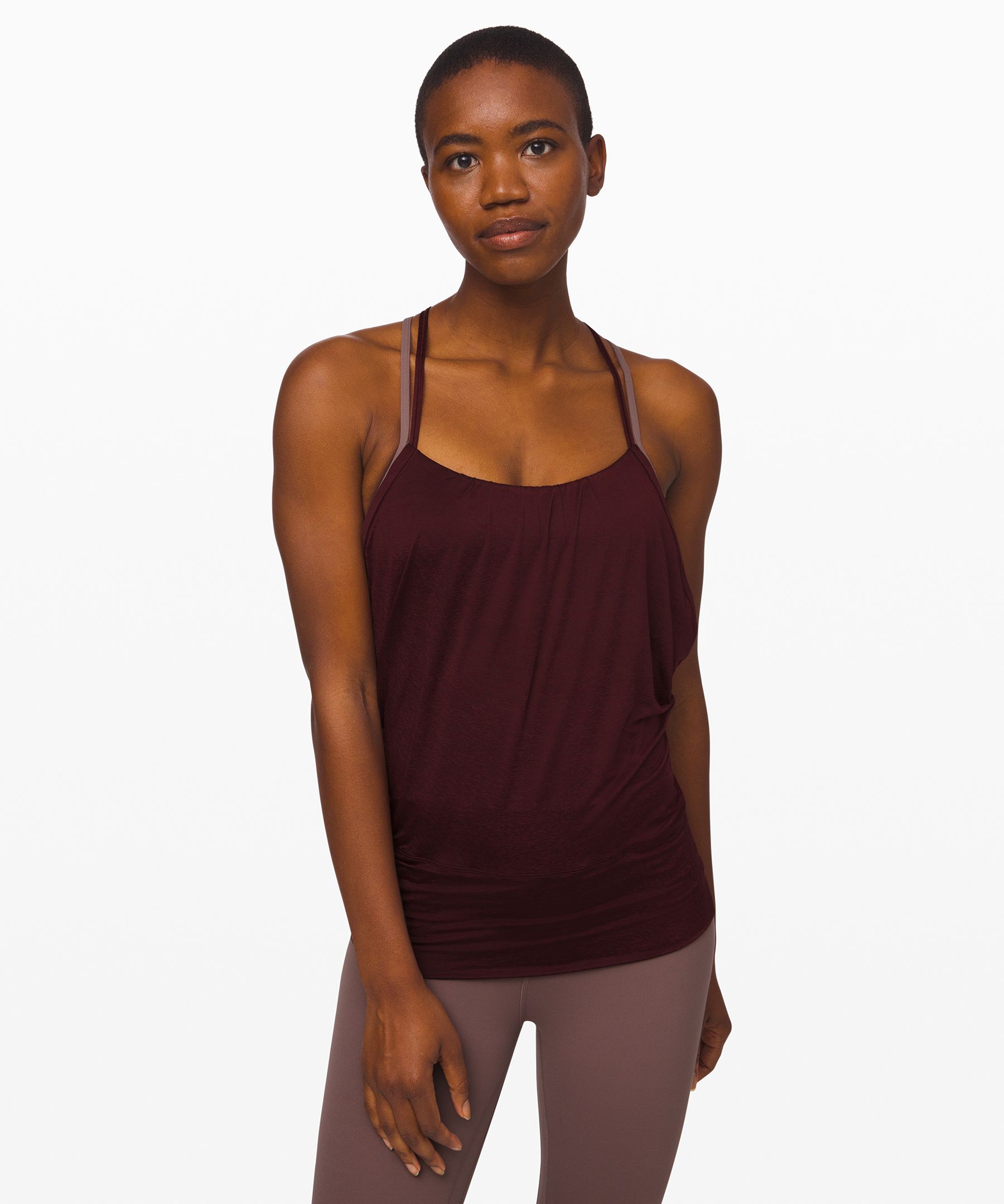 lululemon flow y 2 in 1 tank