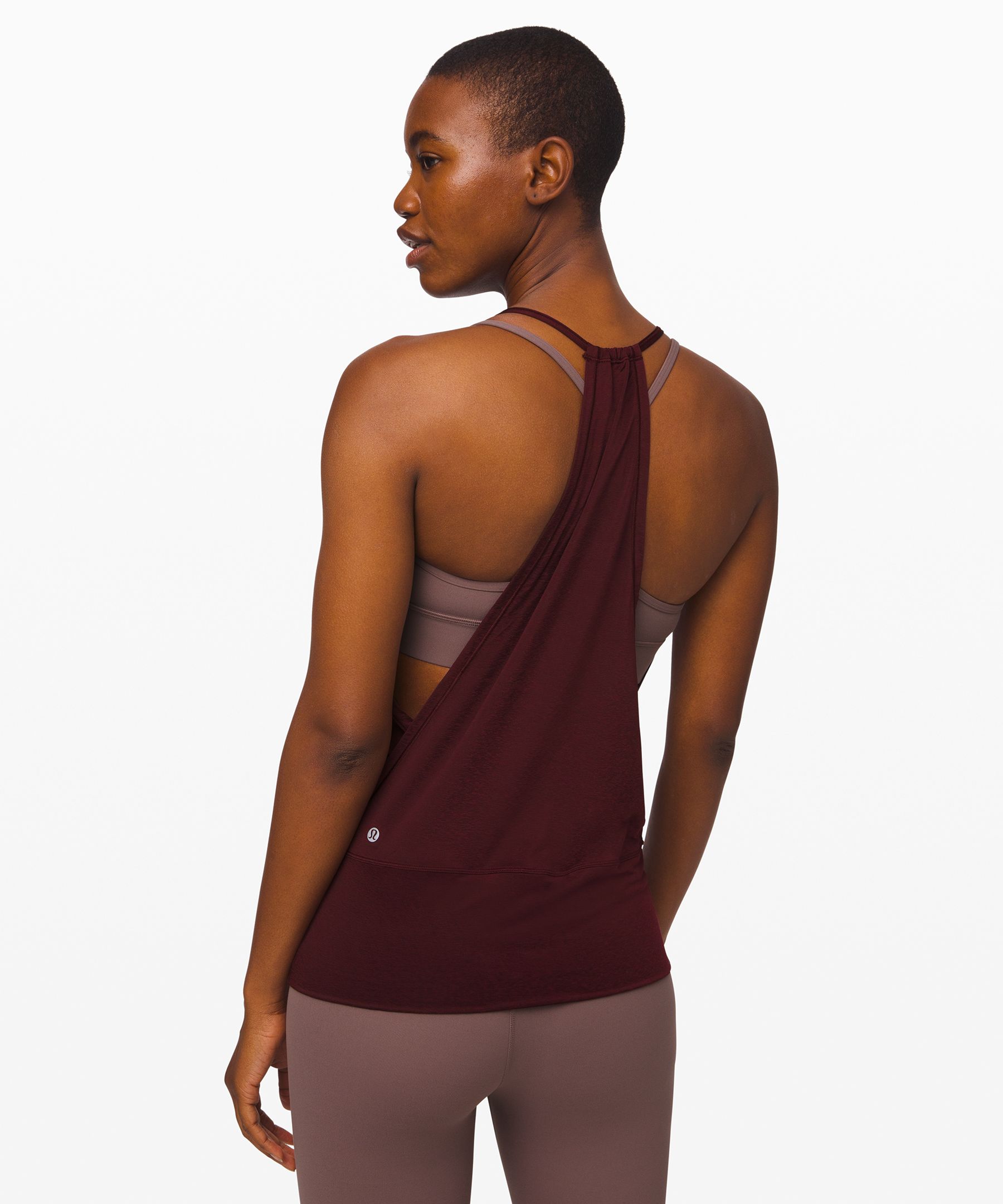 lululemon flow y 2 in 1 tank