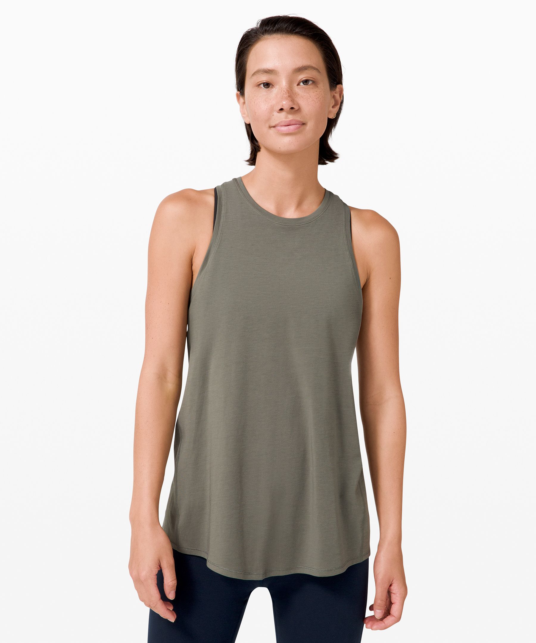 Lululemon All Tied Up Tank In Green