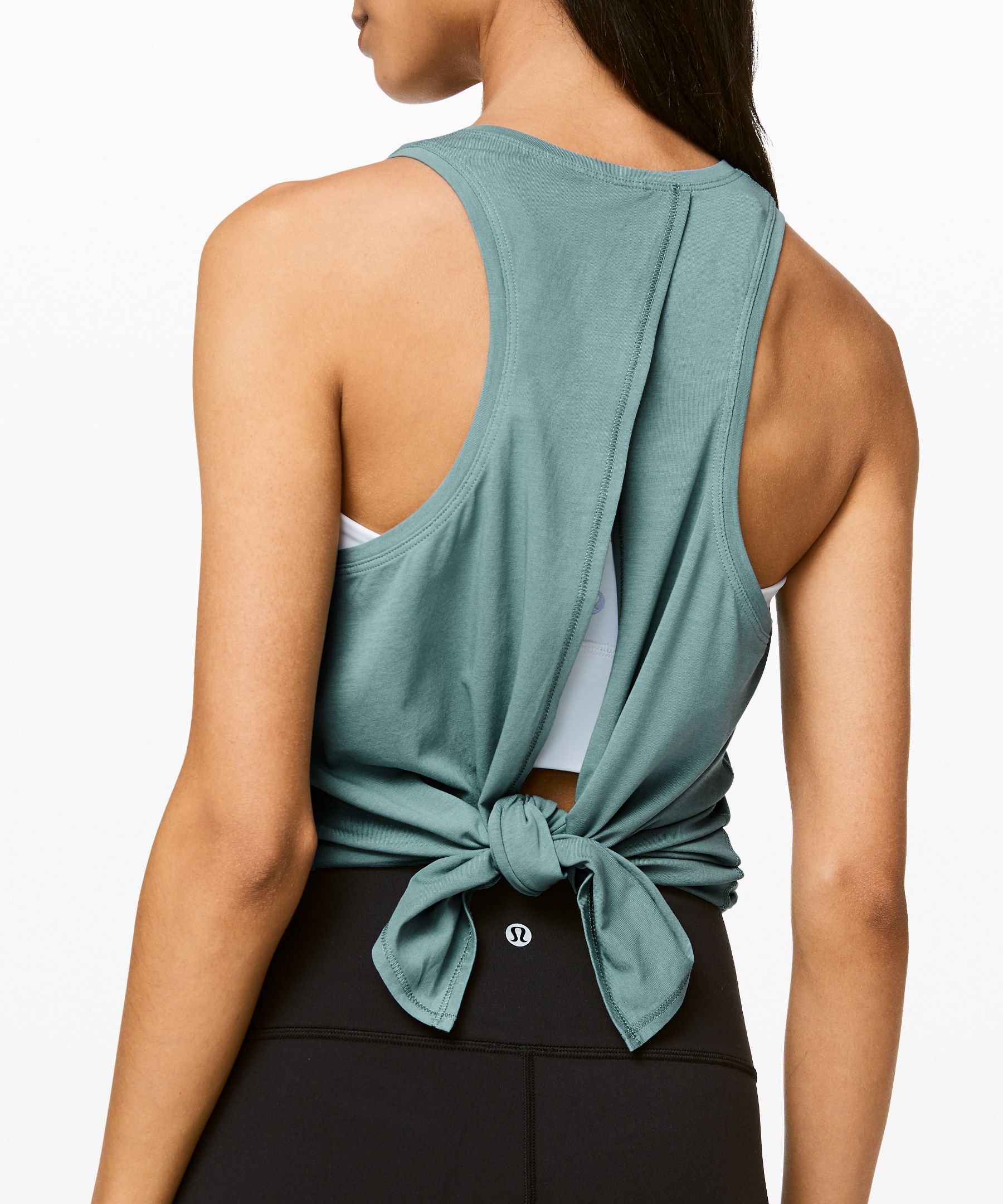 lululemon tie back top