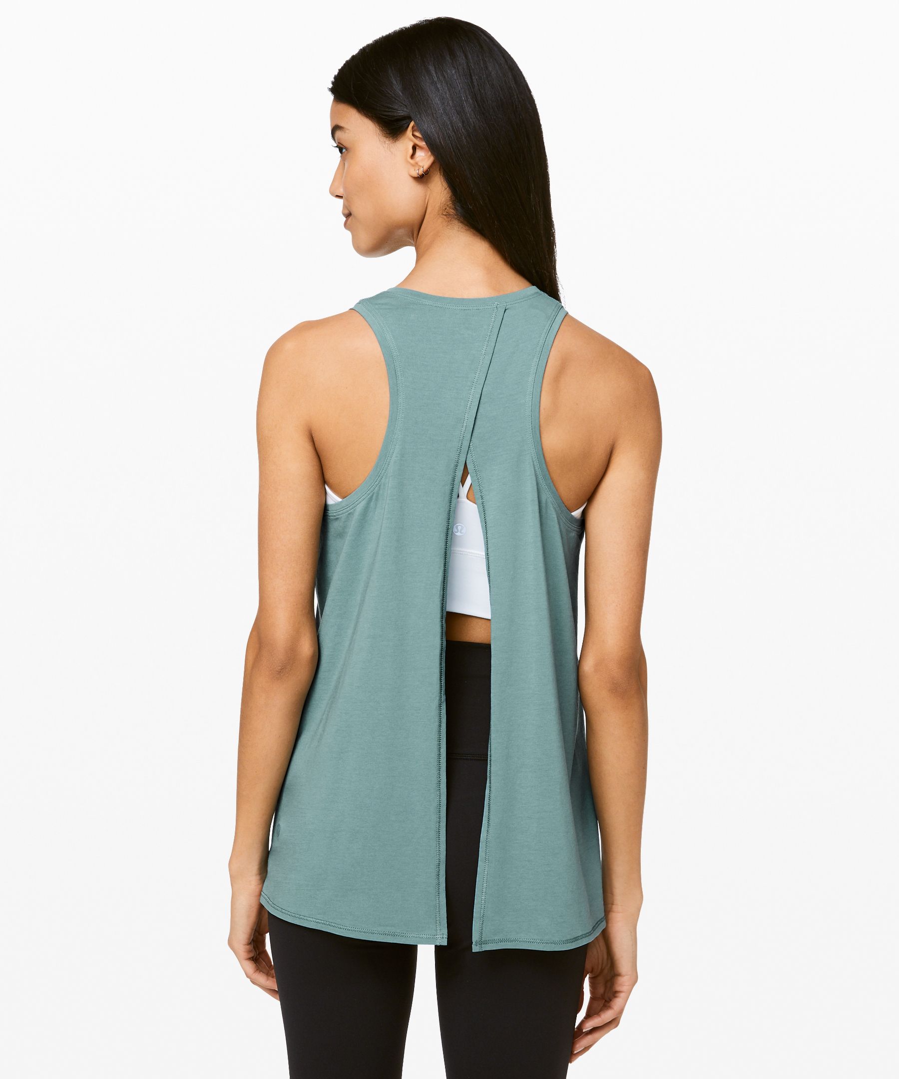 lululemon tie back top