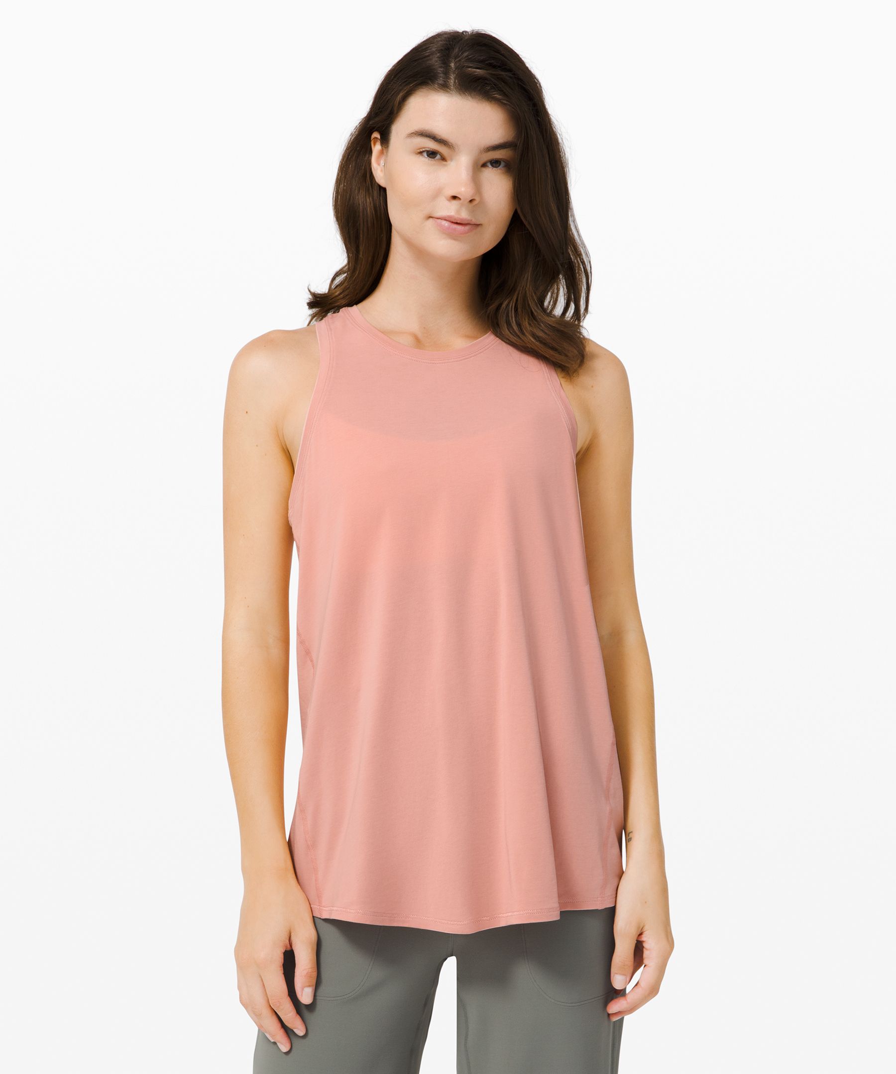 Lululemon All Tied Up Tank In Pink