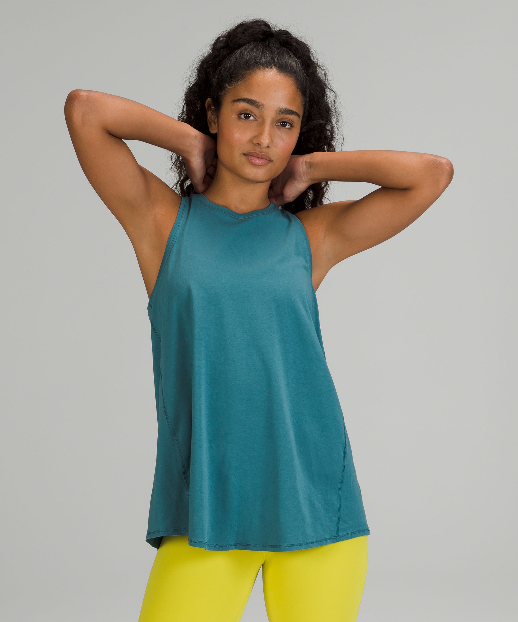 Lululemon All Tied Up Tank Top In Capture Blue