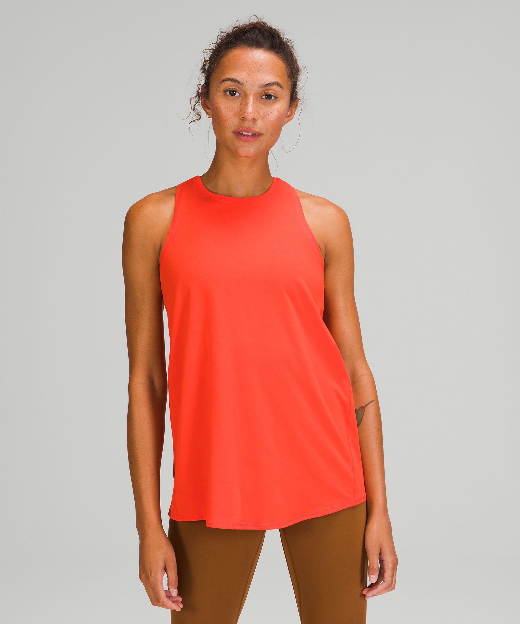 Lululemon All Tied Up Tank Top In Red