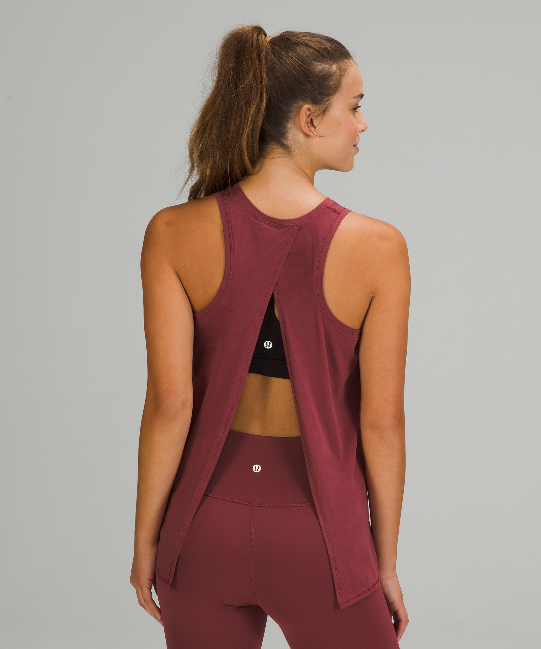 Lululemon All Tied Up Tank Top - Desert Sun - lulu fanatics