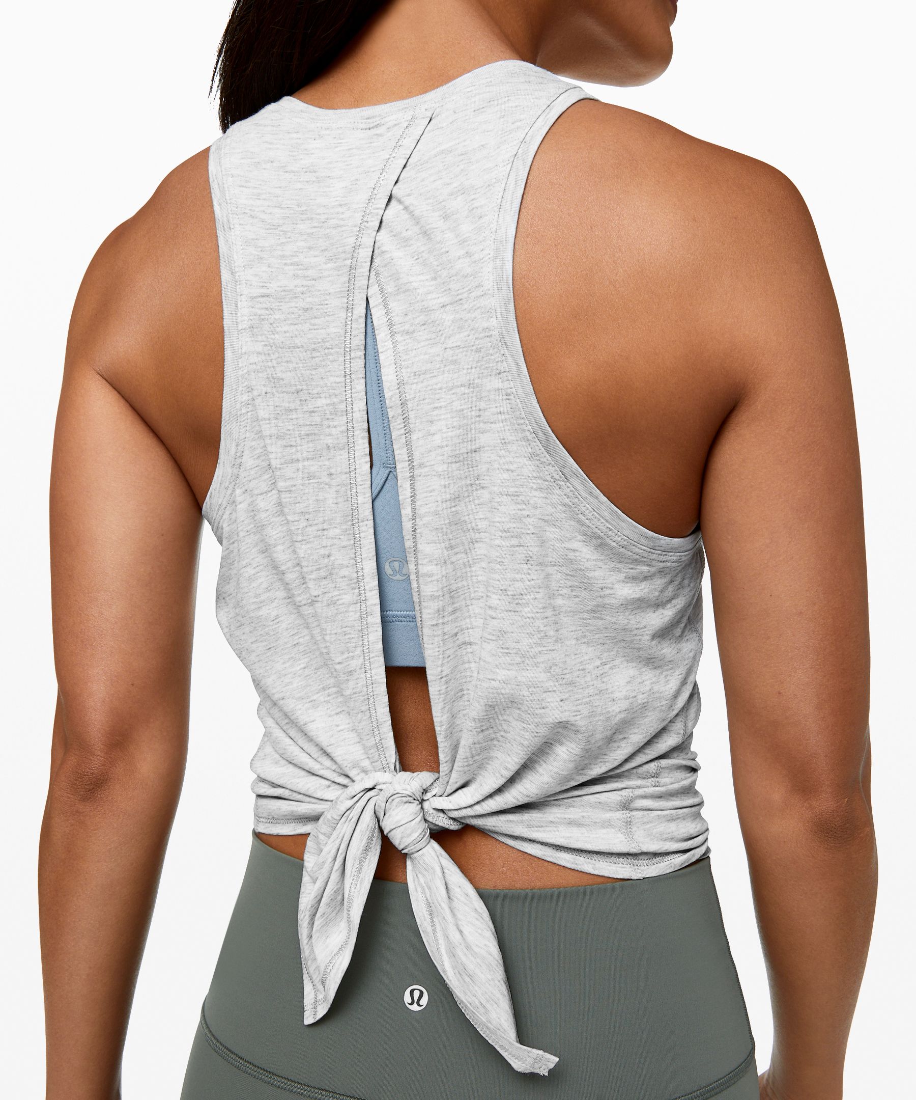 open back lululemon shirt