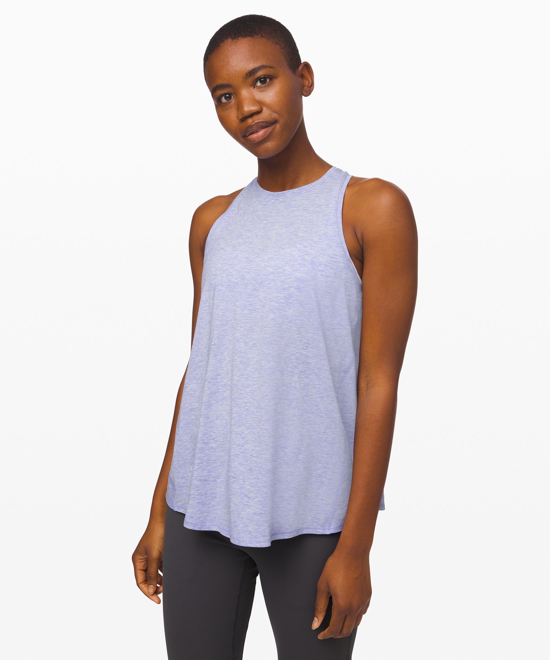 Lululemon All Tied Up Tank In Purple