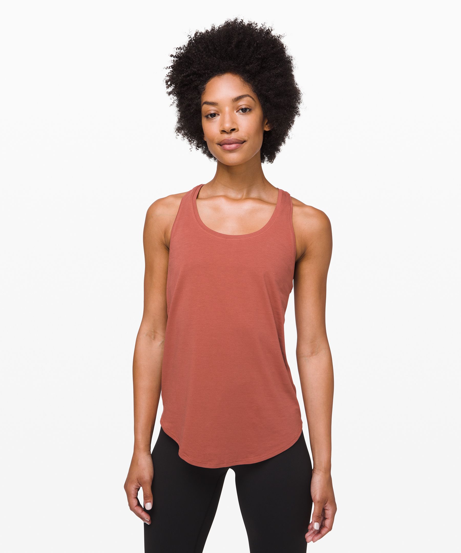 lululemon red top