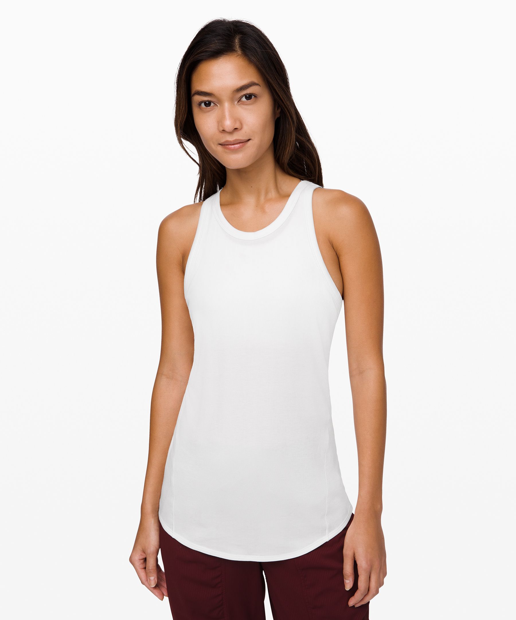 Lululemon Full Day Ahead Tank In White