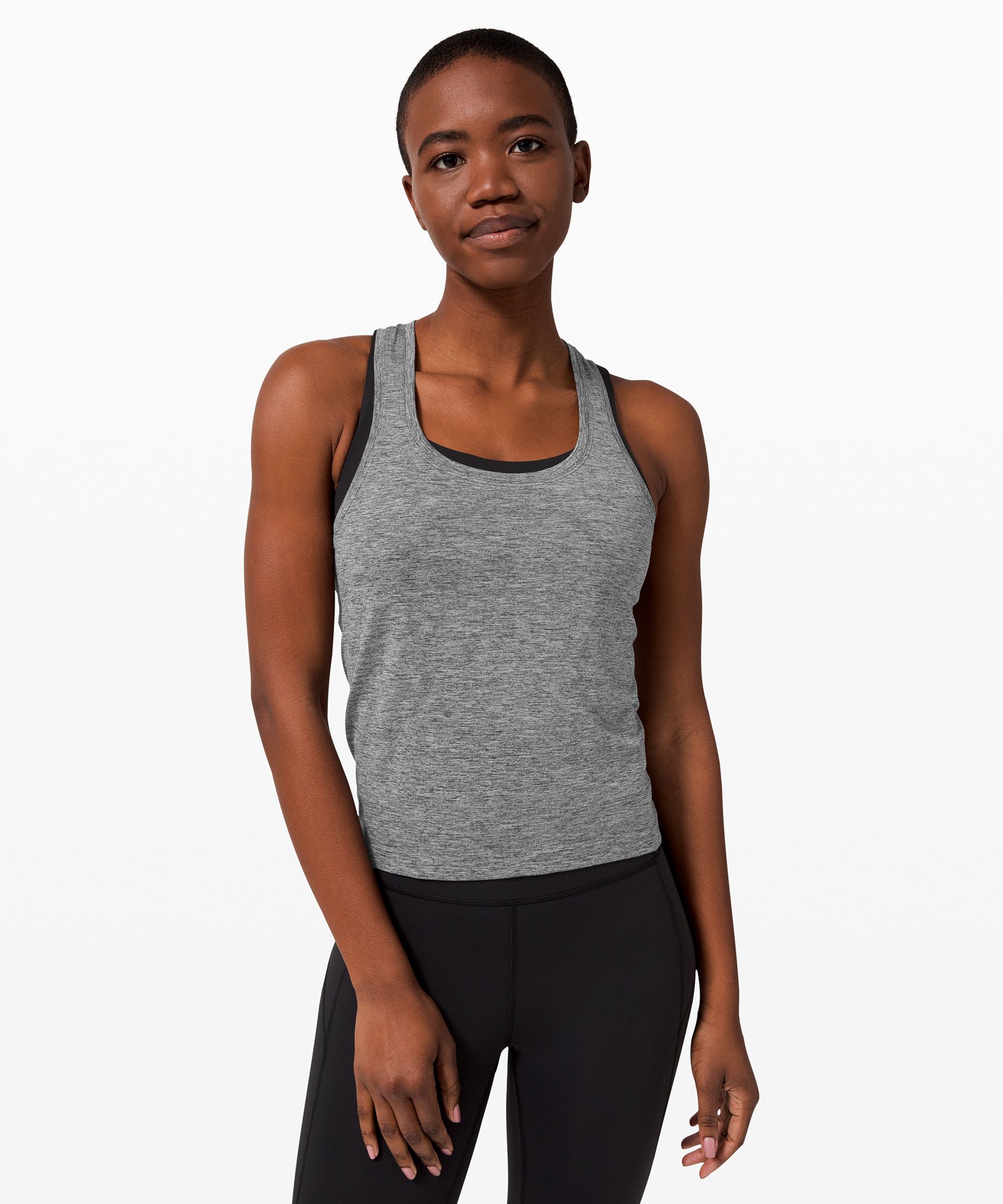 Lululemon Swiftly Tech Racerback 2.0 *race Length In Grey