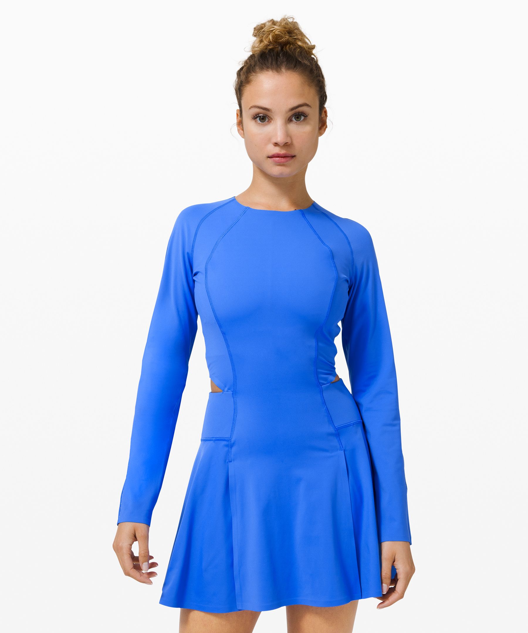 Lululemon Runnin Pretty Dress In Wild Bluebell