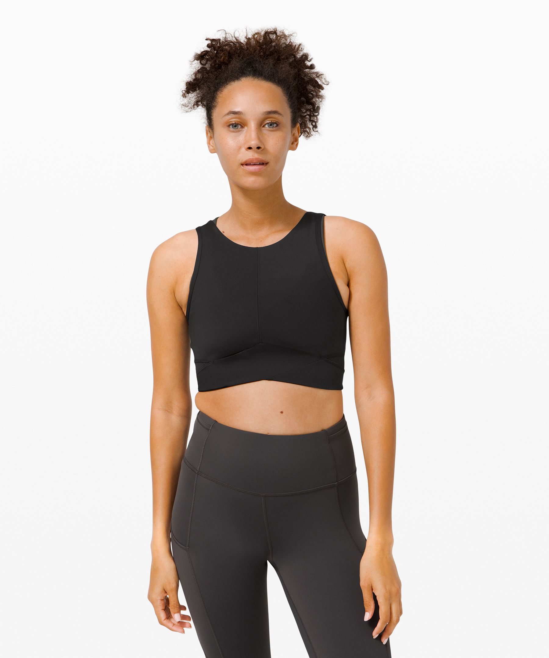 Lululemon All Yours Crop Tank Dupee International Society, 59% OFF