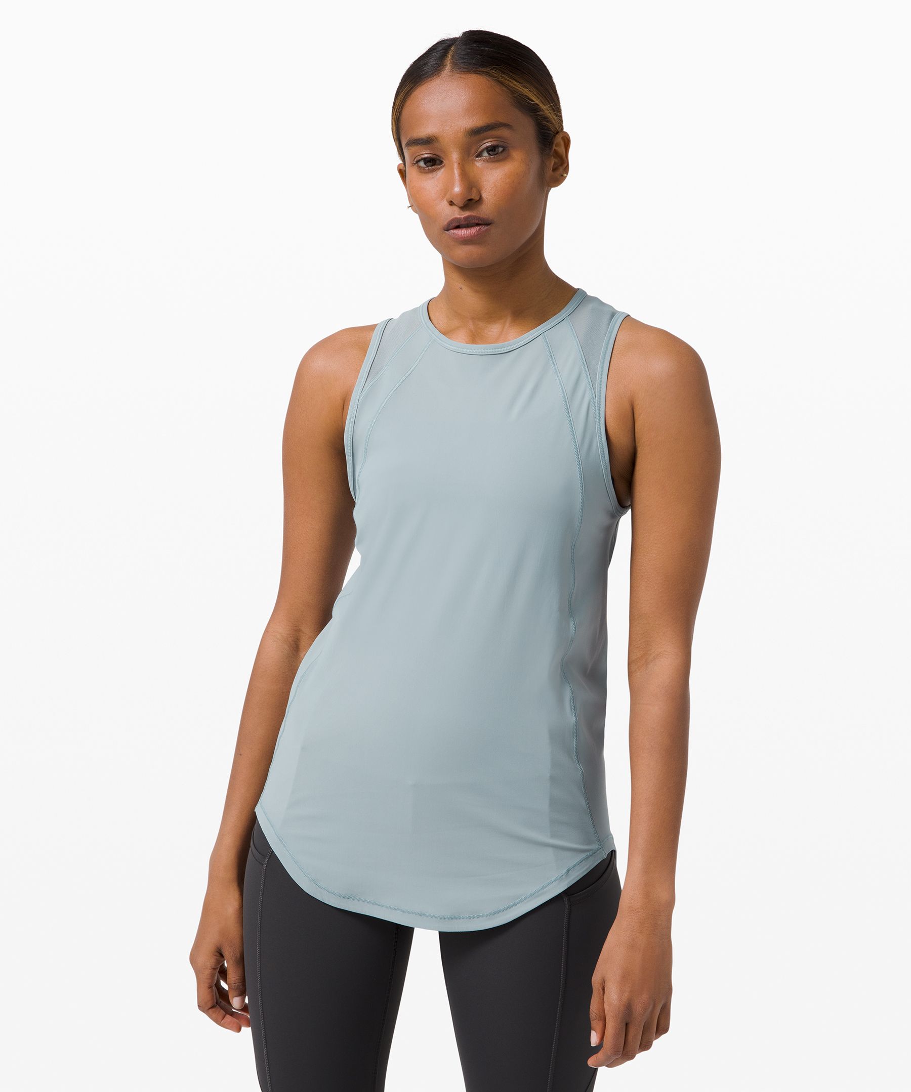 Lululemon Sculpt Tank In Blue