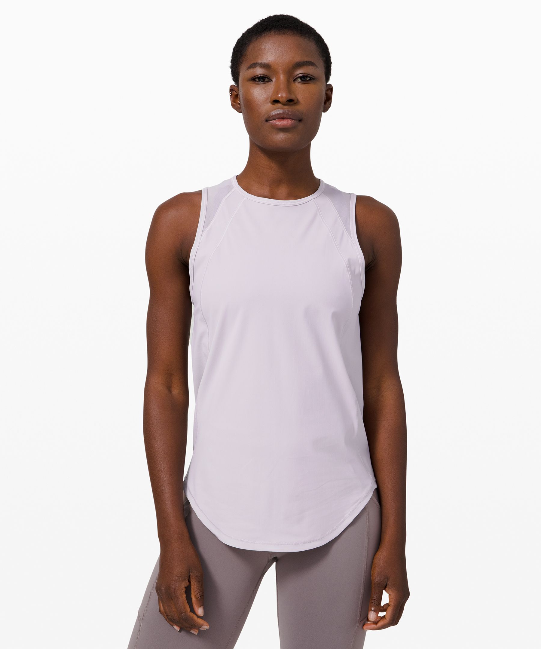 Lululemon Sculpt Tank Ii In Grey