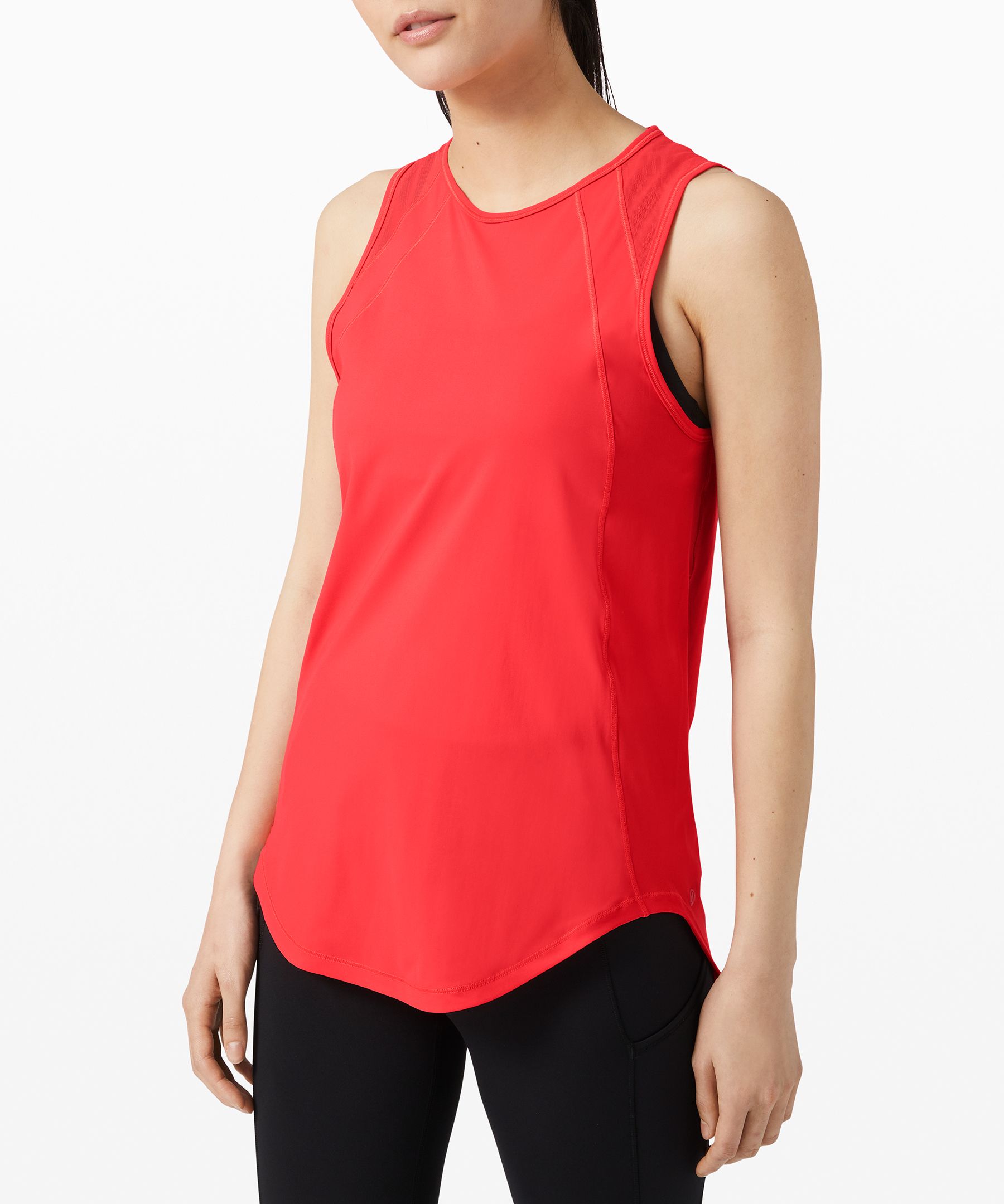 Lululemon Sculpt Tank Top In Carnation Red