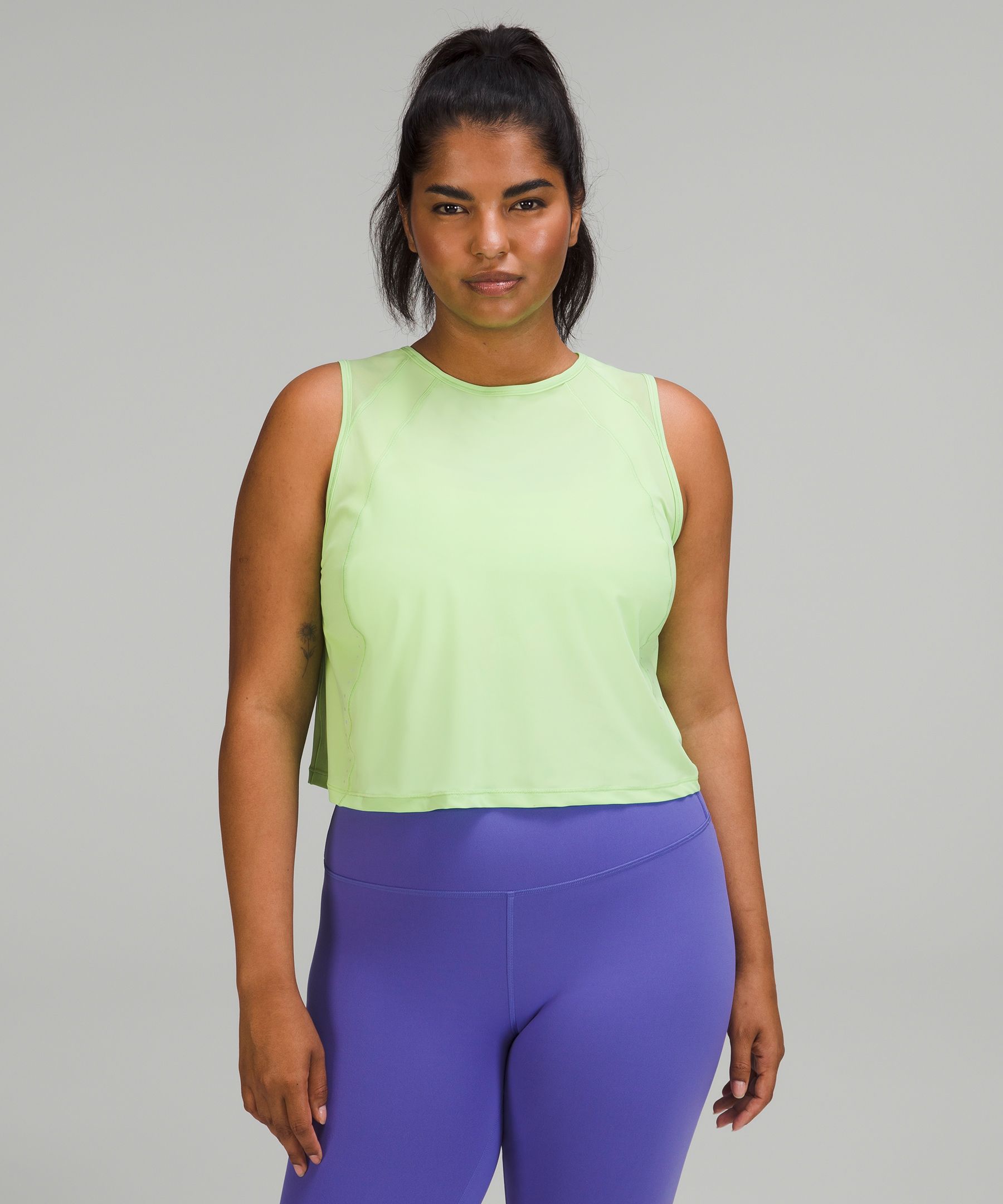 Lululemon Sculpt Tank Top - Symphony Blue - lulu fanatics