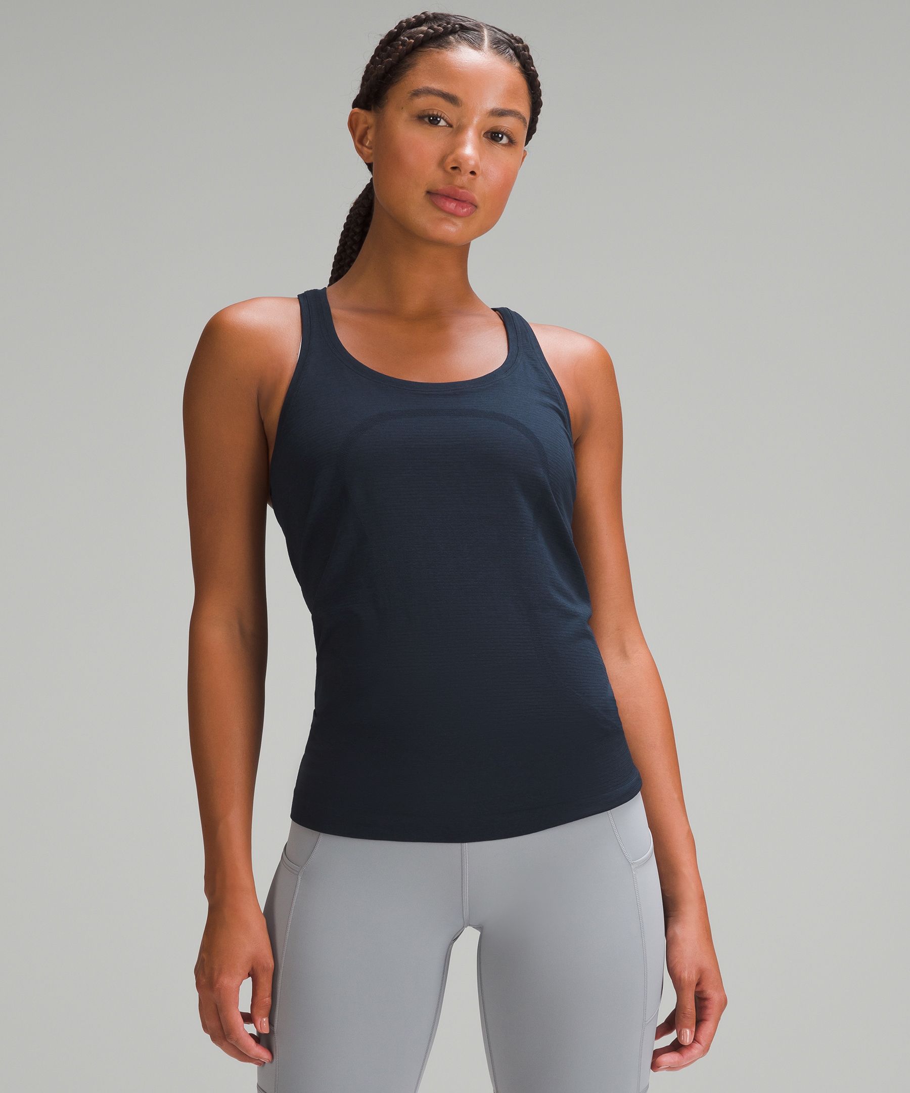 Lululemon Swiftly Tech Racerback Tank Top 2.0 In True Navy/true Navy