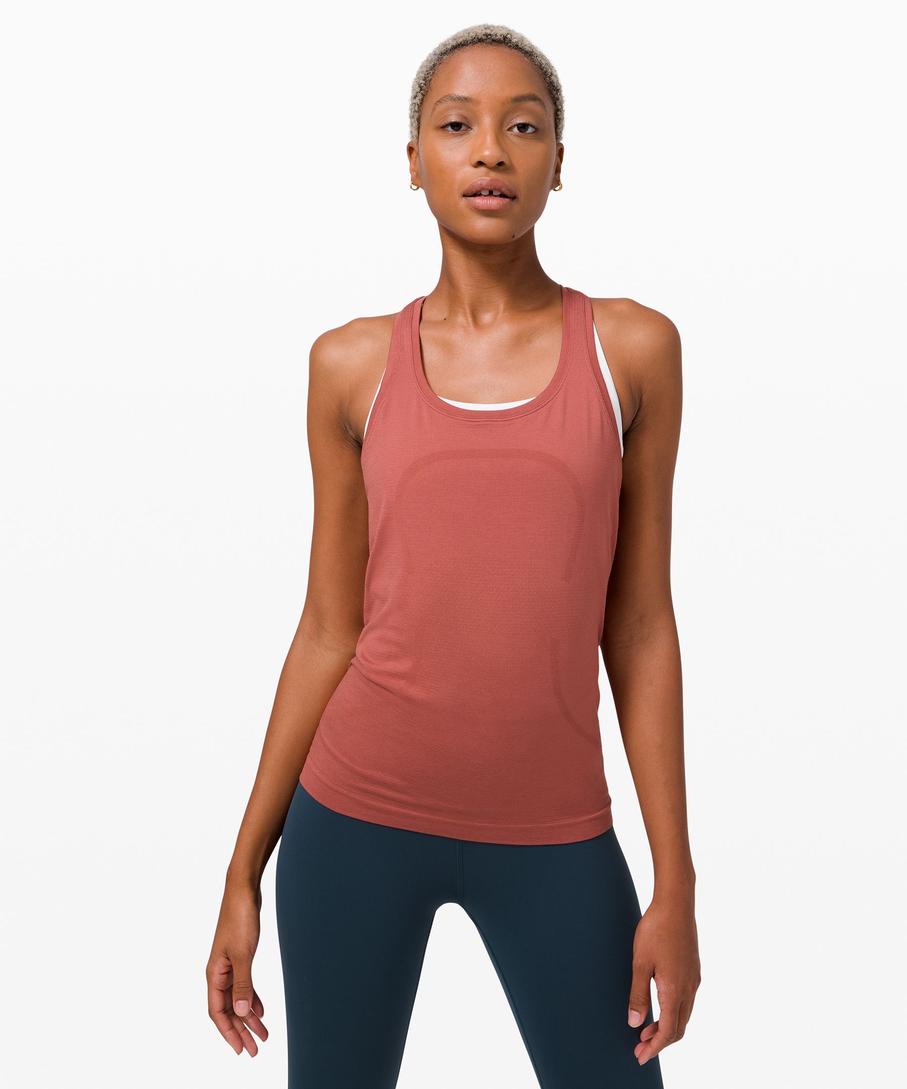 Lululemon Swiftly Tech Racerback Tank Top 2.0 In Pow Pink/ripened Raspberry