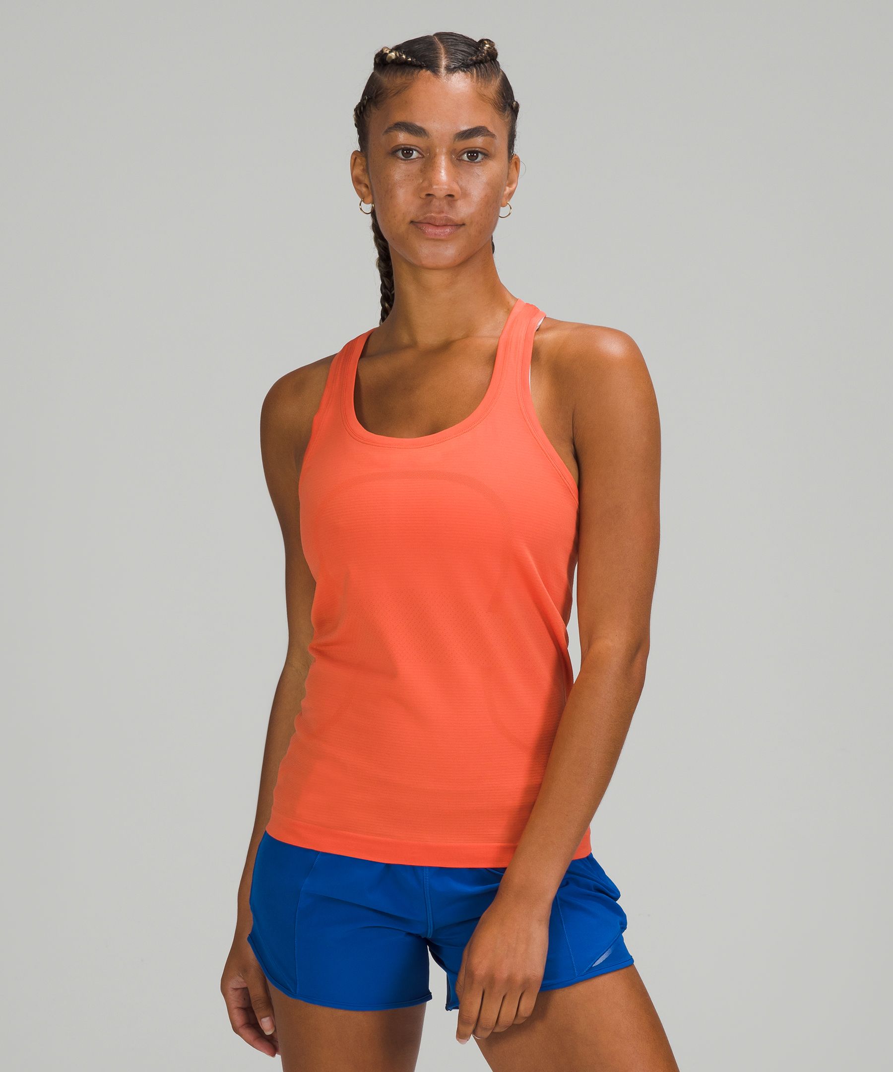 Lululemon Swiftly Tech Racerback Tank Top 2.0 In Warm Coral/warm Coral