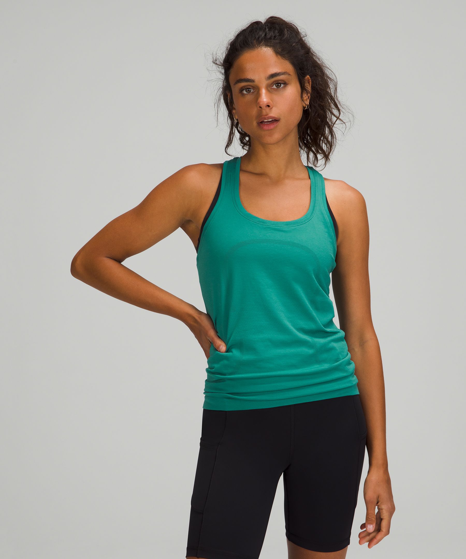 Lululemon Swiftly Tech Racerback Tank Top 2.0 In Smoked Spruce