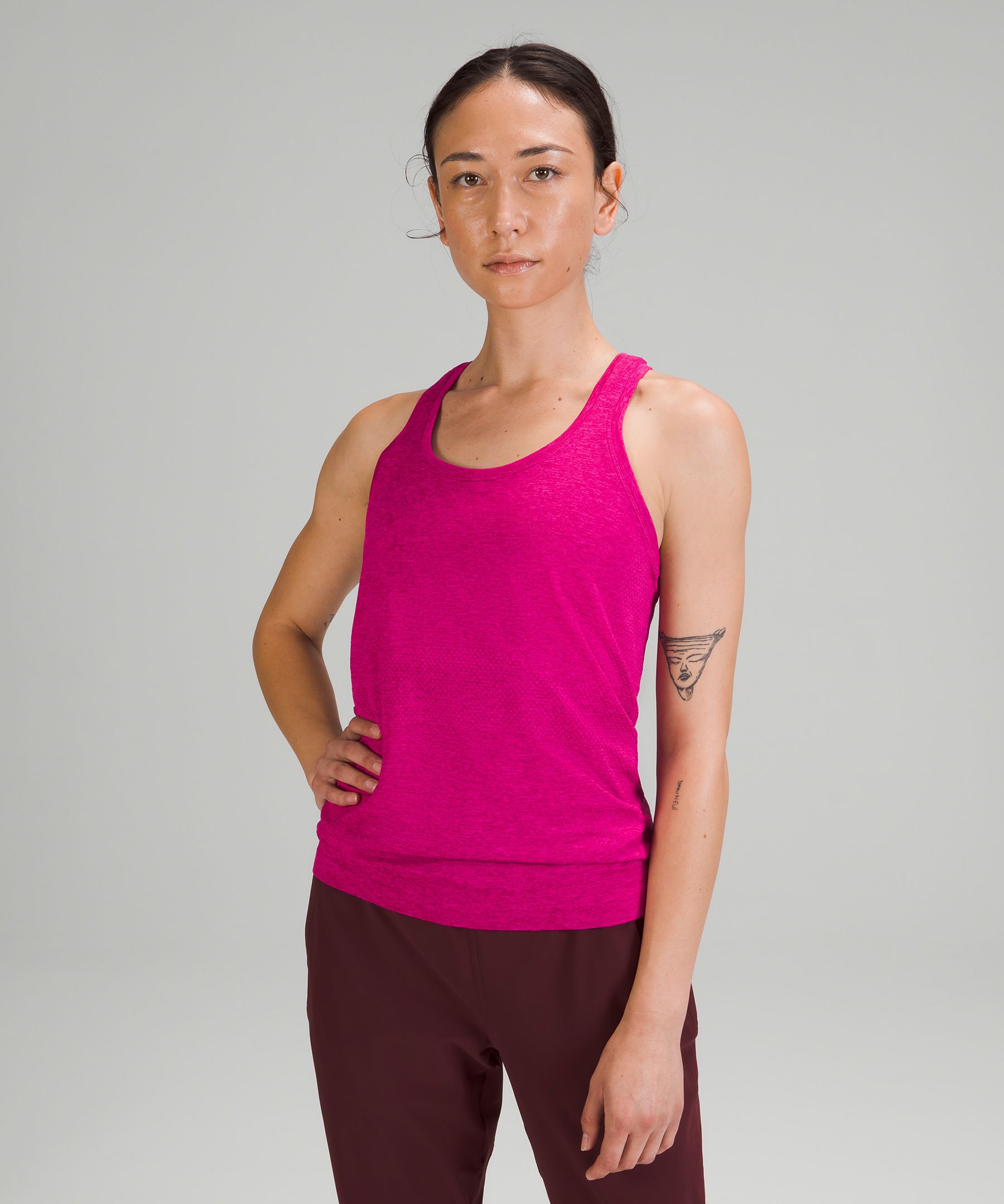 Lululemon Swiftly Tech Long Sleeve Shirt 2.0 - Ripened Raspberry