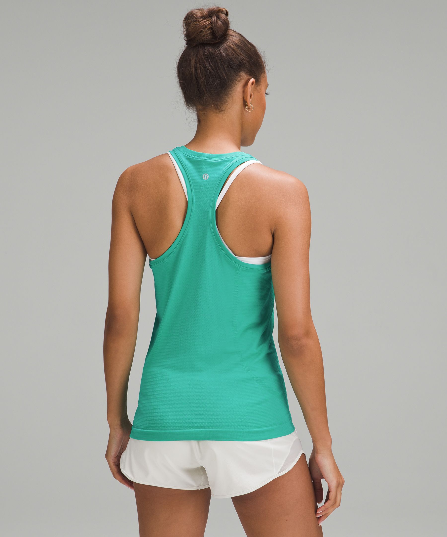 Lululemon Cool Racerback Striped Tank Top