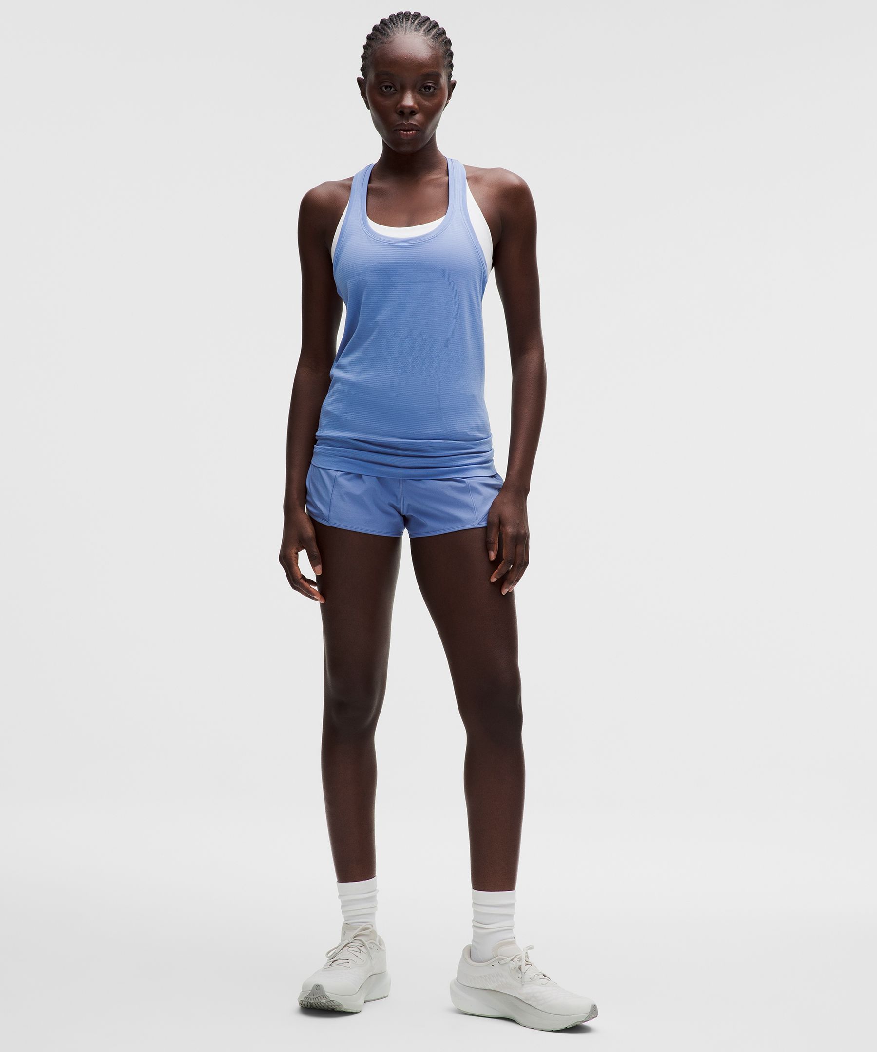 Swiftly Tech レーサーバックタンクトップ 2.0 *ヒップ丈 | タンク