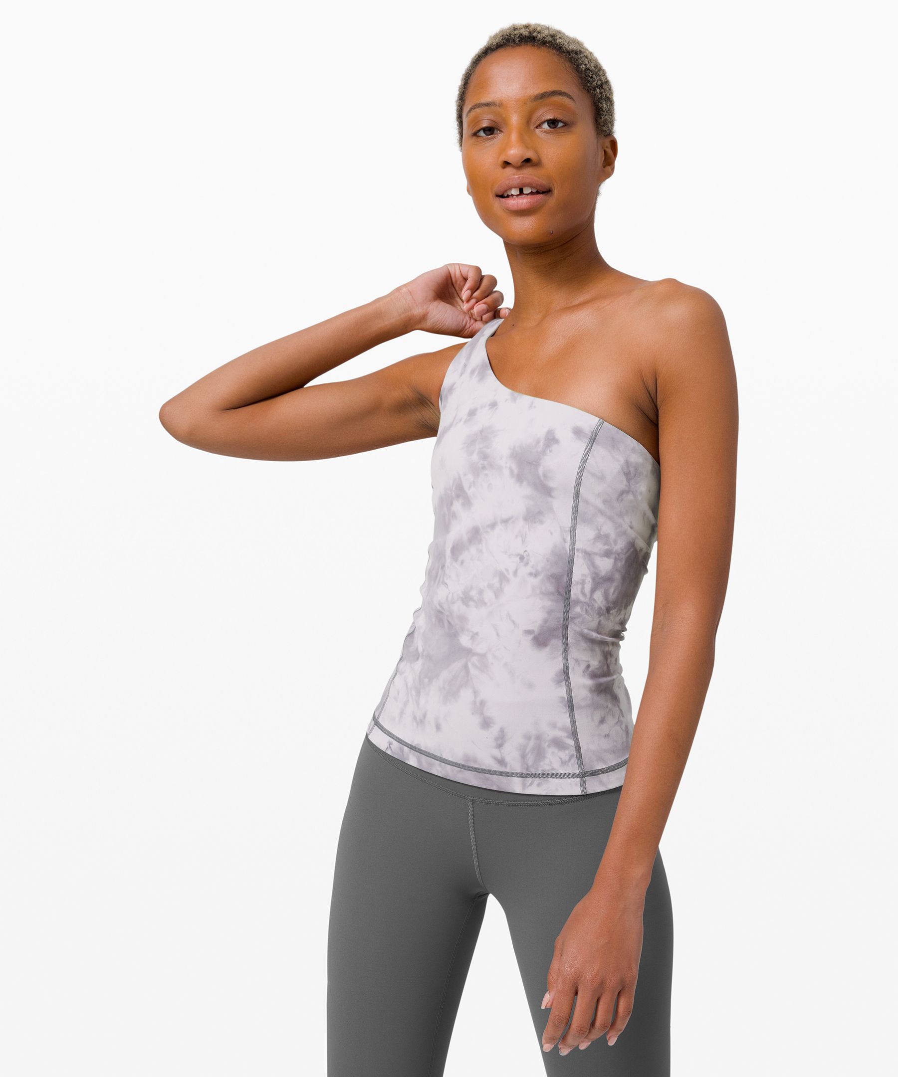 lululemon one shoulder tank