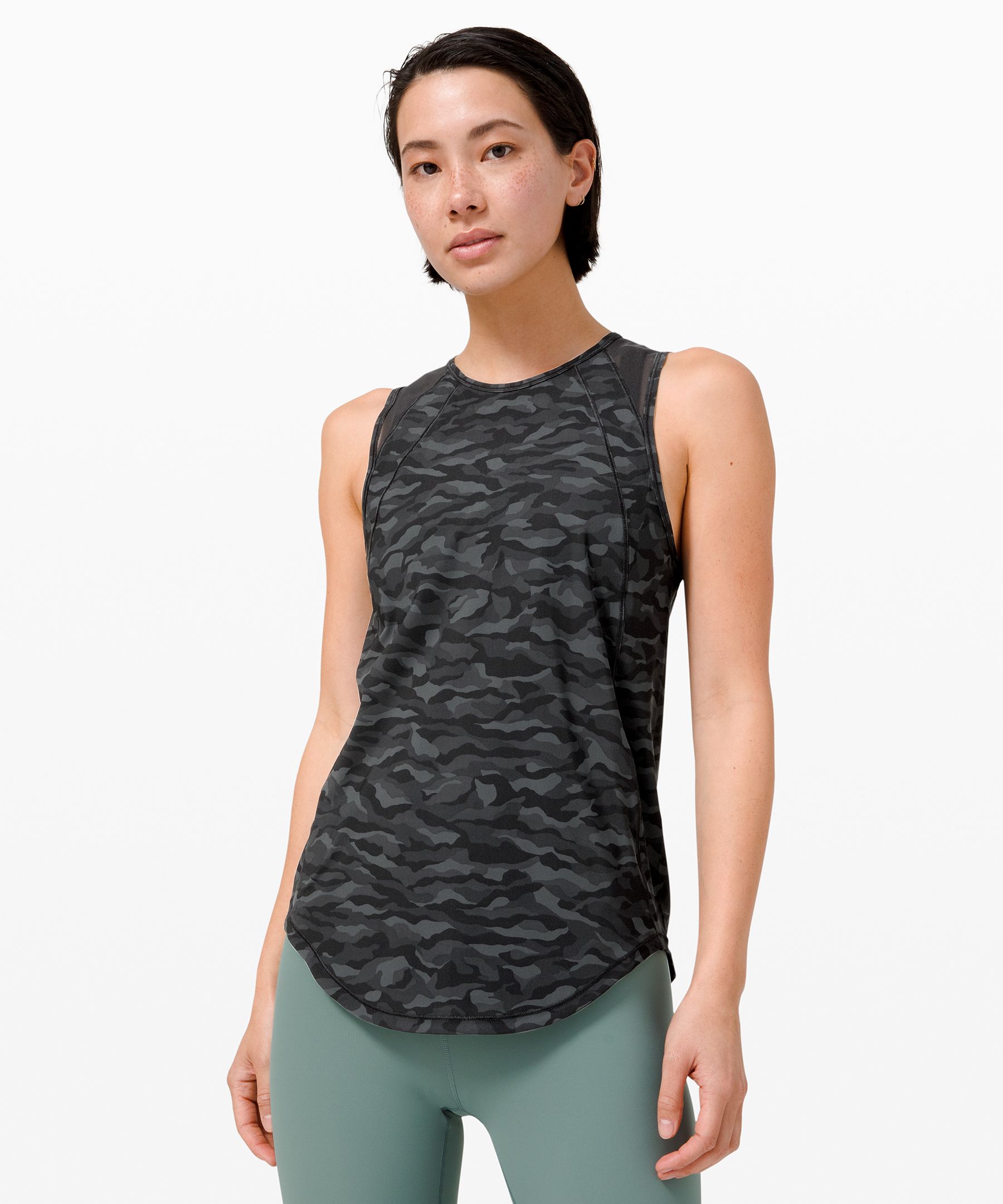 lululemon camo top Off 67%