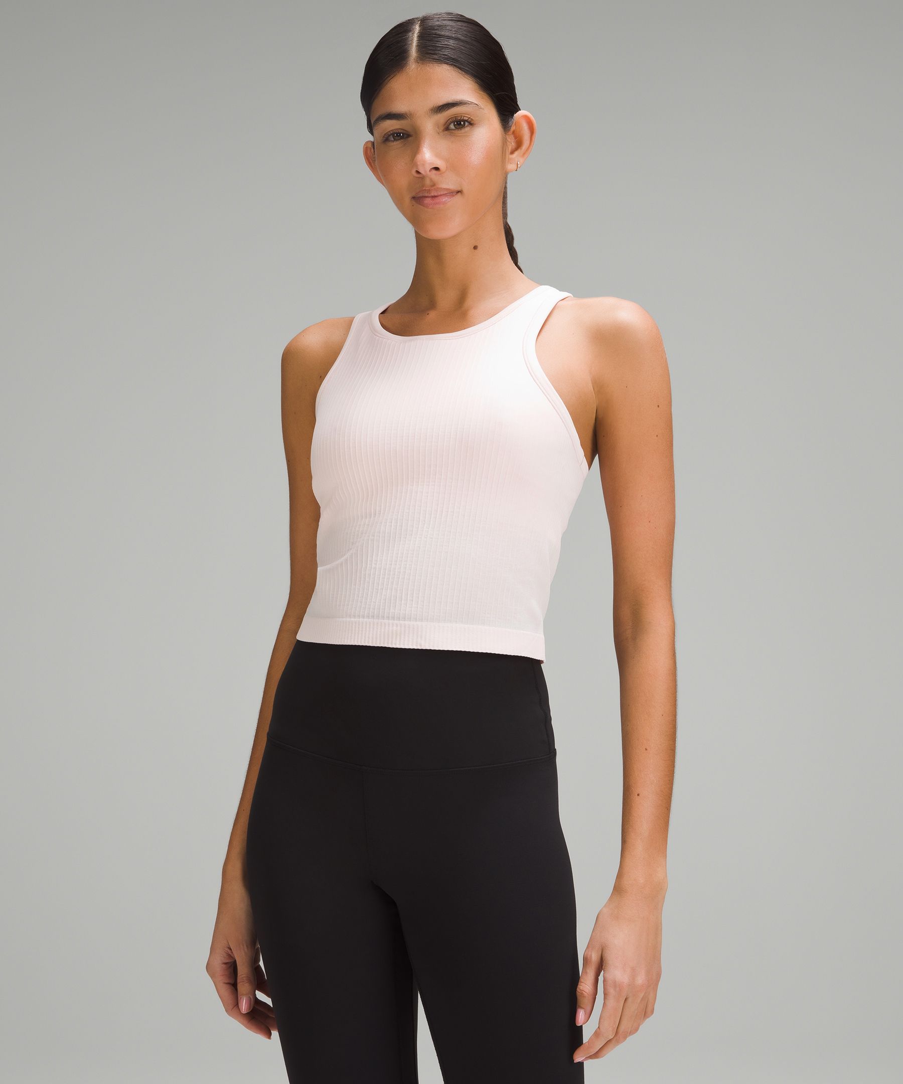 Fit Review: lululemon Align T-Shirt & Ebb to Street Cropped Racerback Tank  Top - AthletiKaty