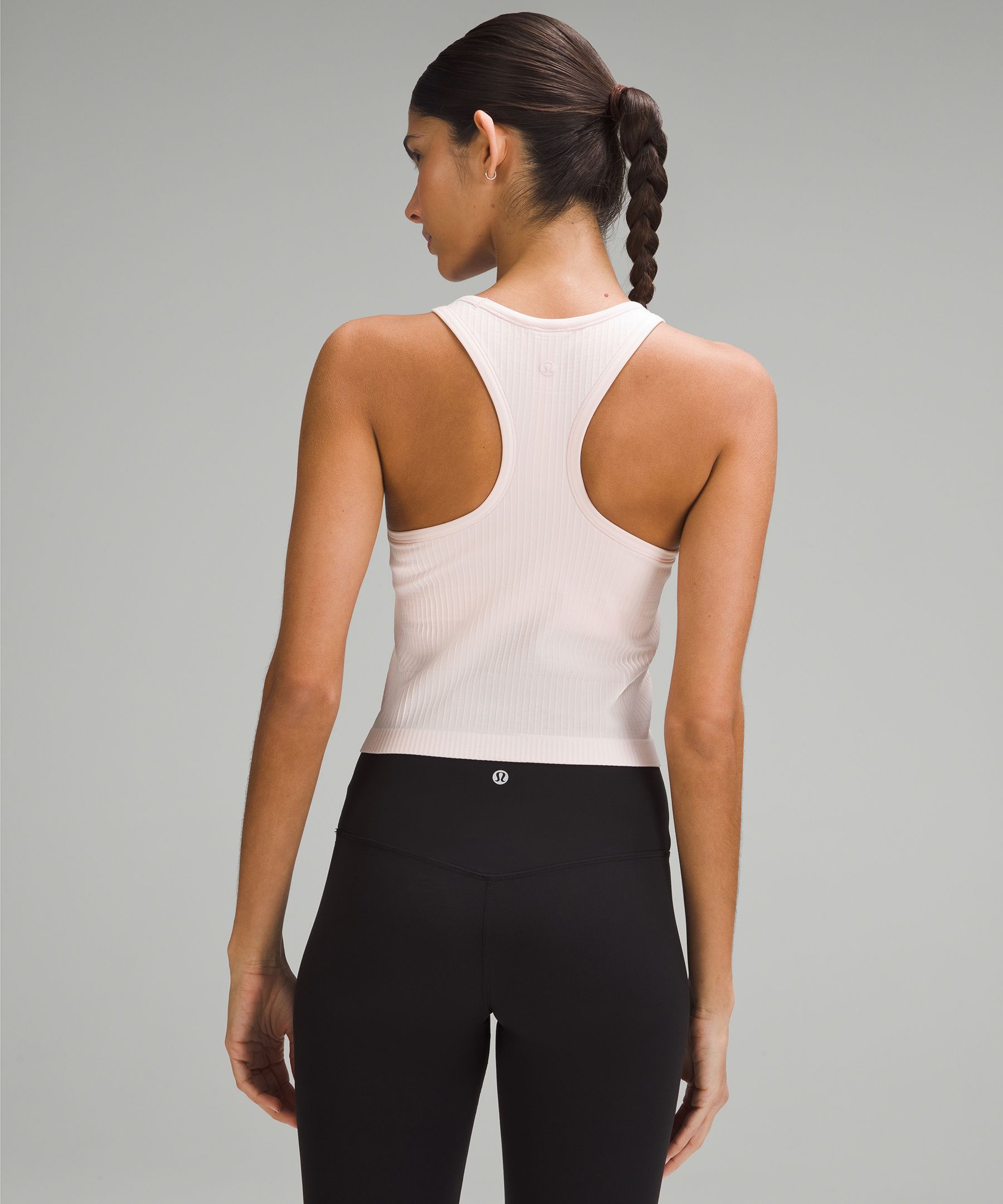 Ebb to Street Cropped Racerback Tank Top