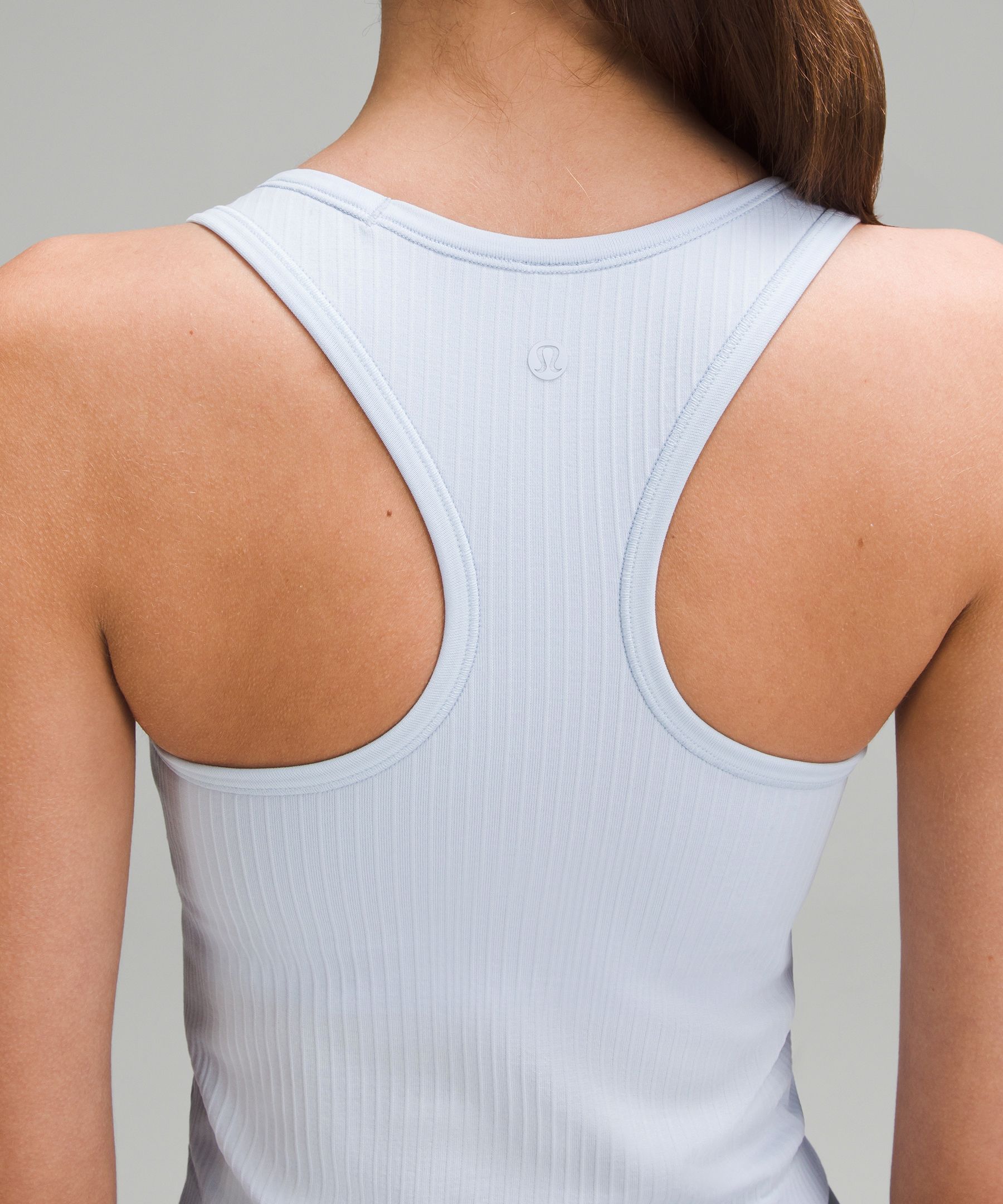 Shop Lululemon Ebb To Street Cropped Racerback Tank Top Light Support, B/c Cup