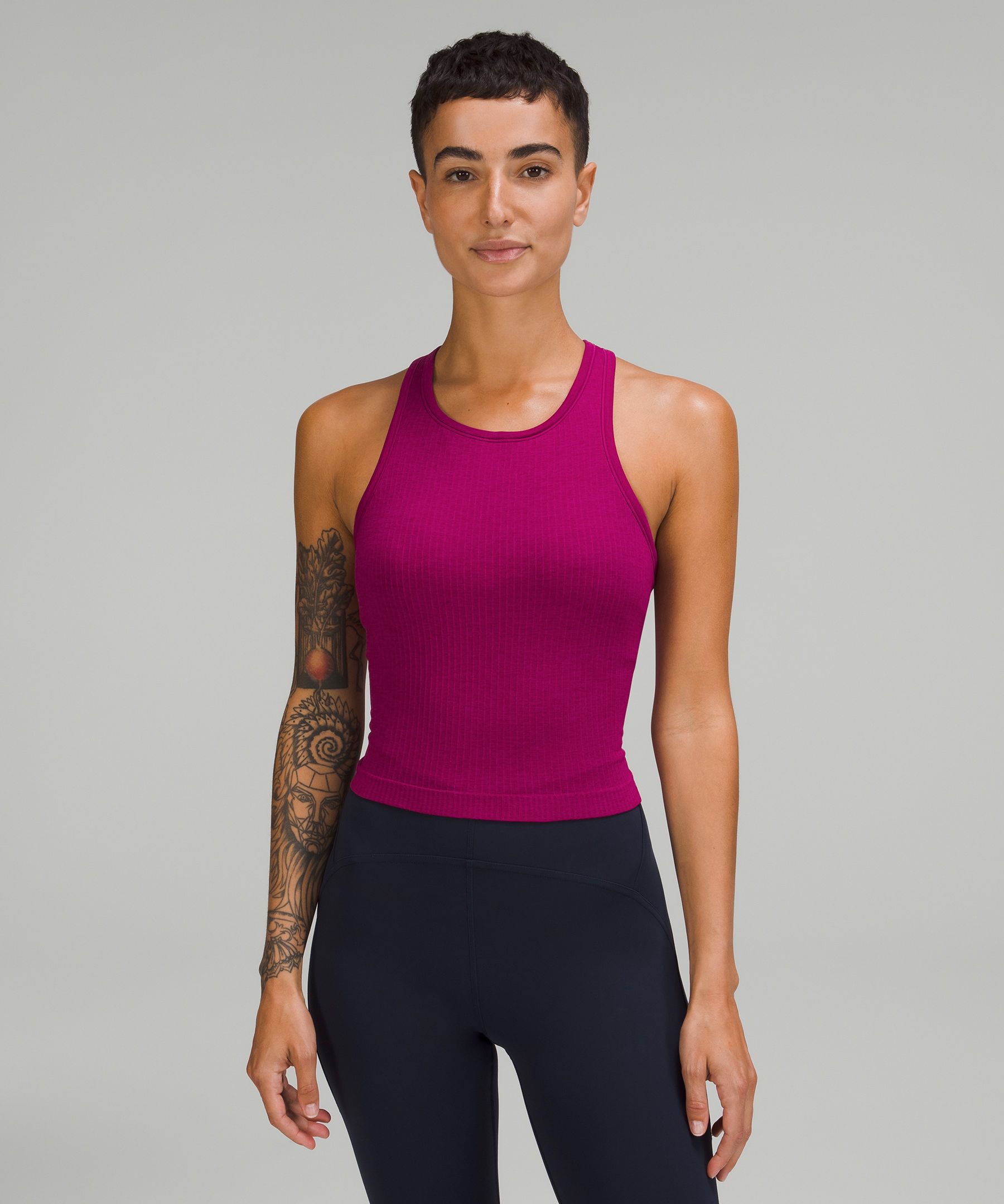 Lululemon Ebb To Street Crop Tank