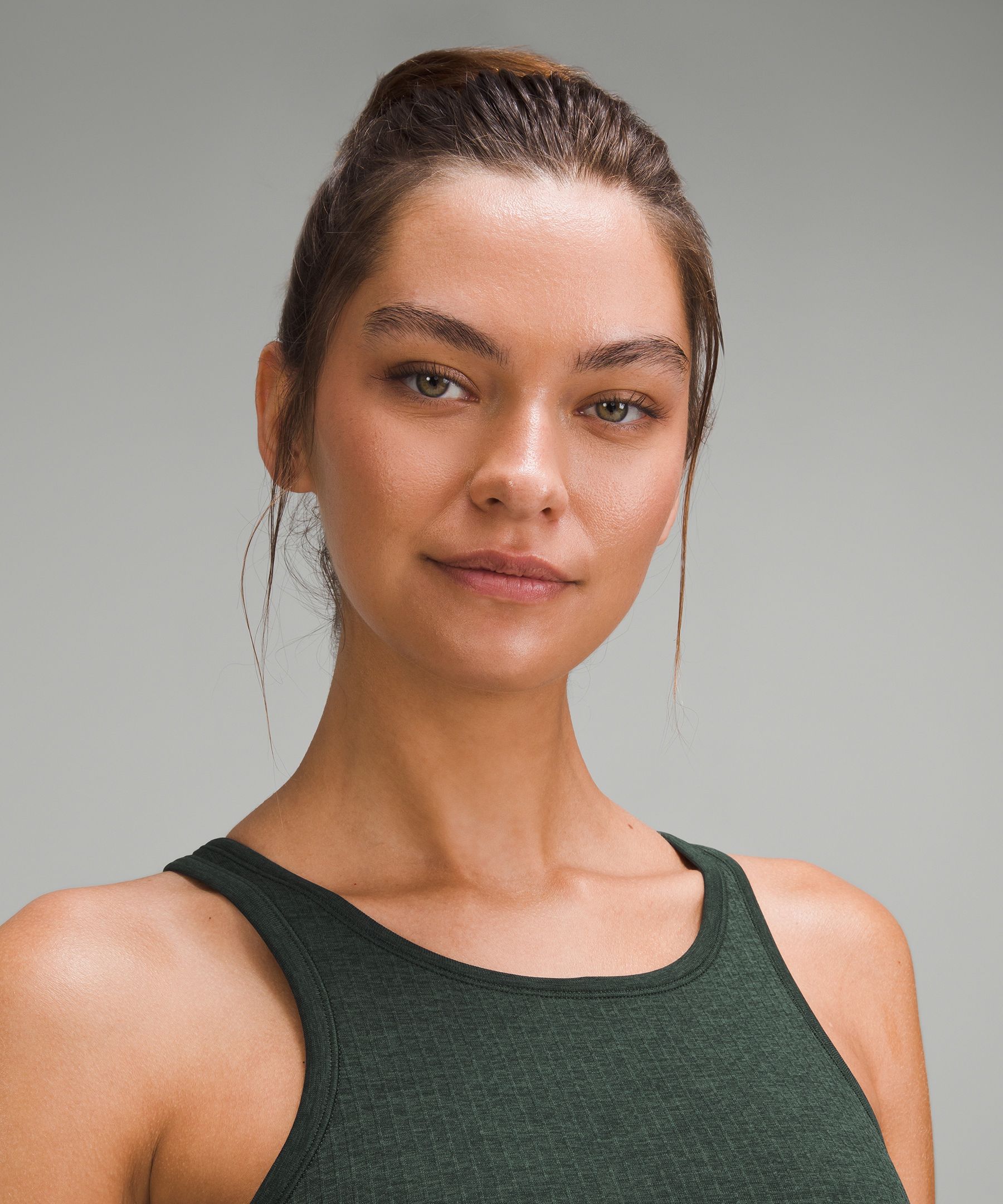 Ebb to Street Cropped Racerback Tank Top *Light Support, B/C Cup