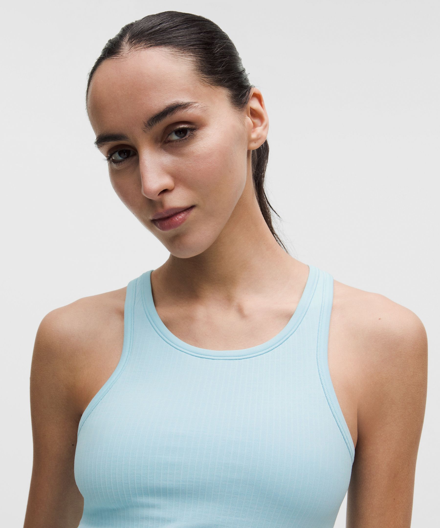 Ebb to Street Cropped Racerback Tank Top