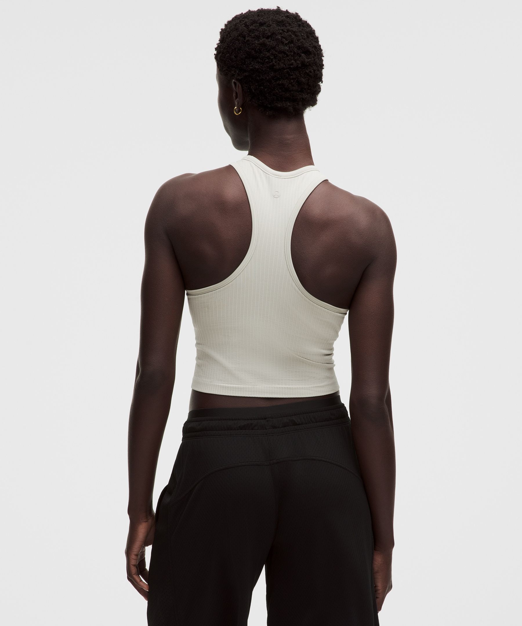 Ebb to Street Cropped Racerback Tank Top *Light Support, B/C Cup