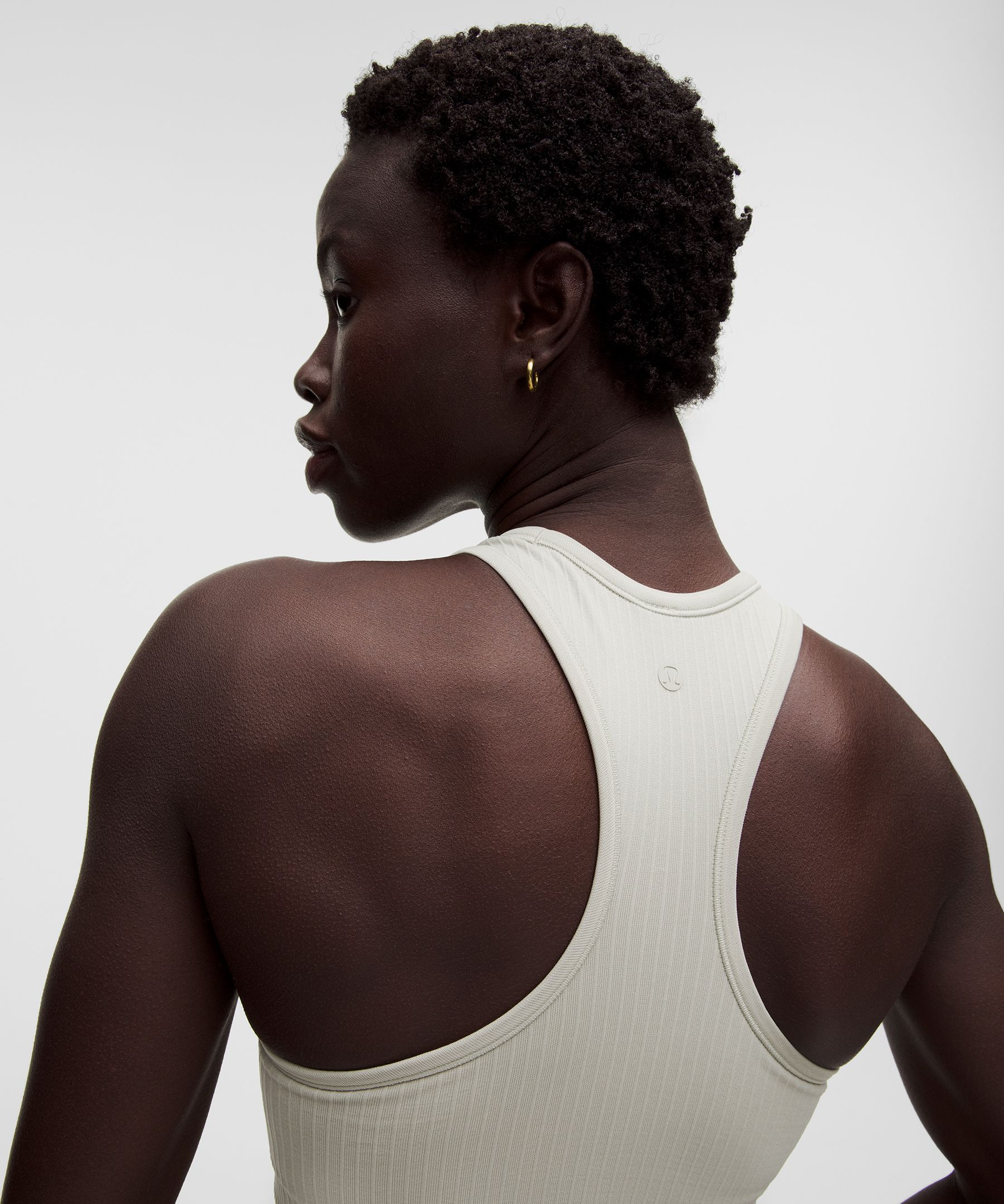 Ebb to Street Cropped Racerback Tank Top *Light Support, B/C Cup