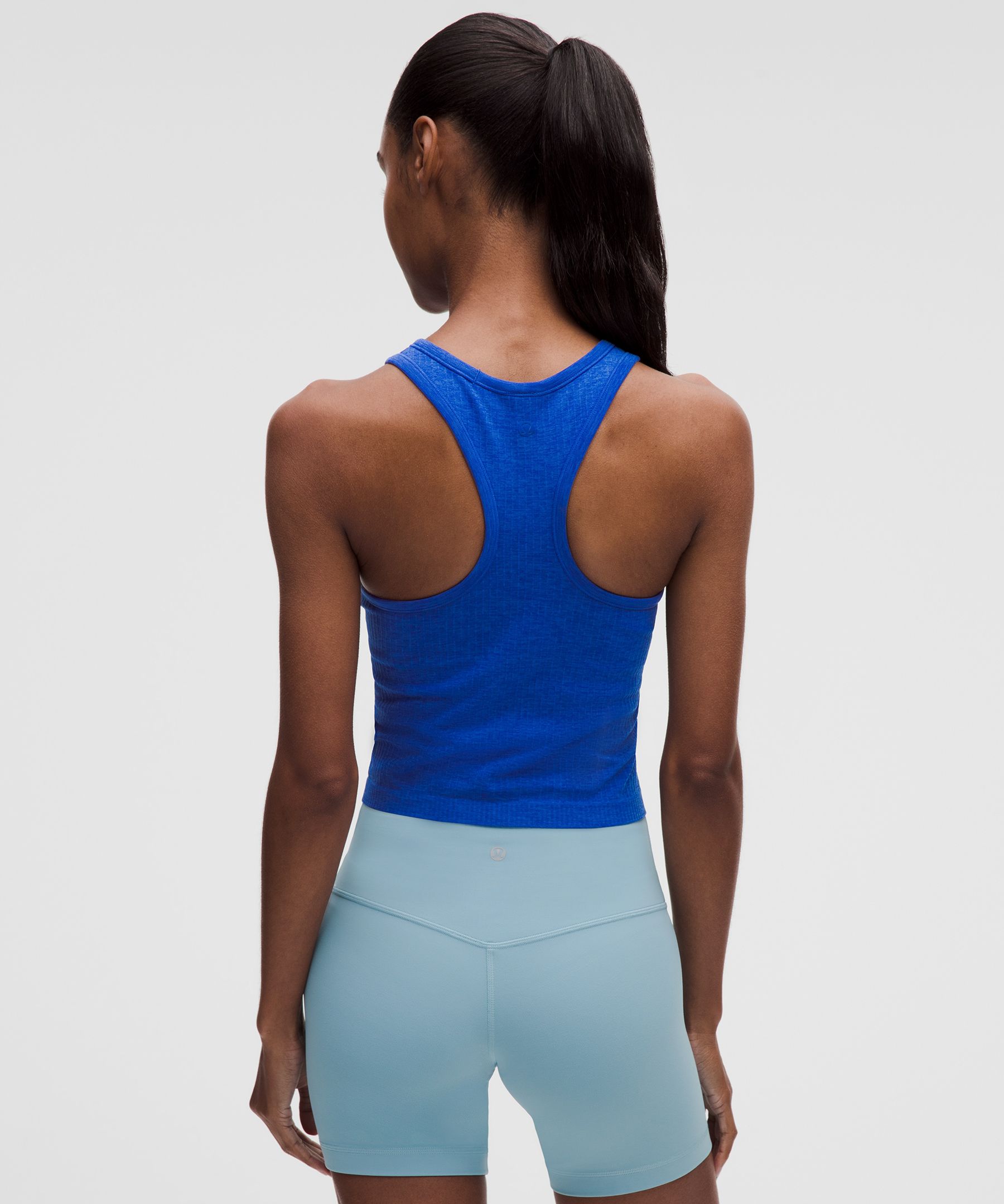Ebb to Street Cropped Racerback Tank Top *Light Support, B/C Cup