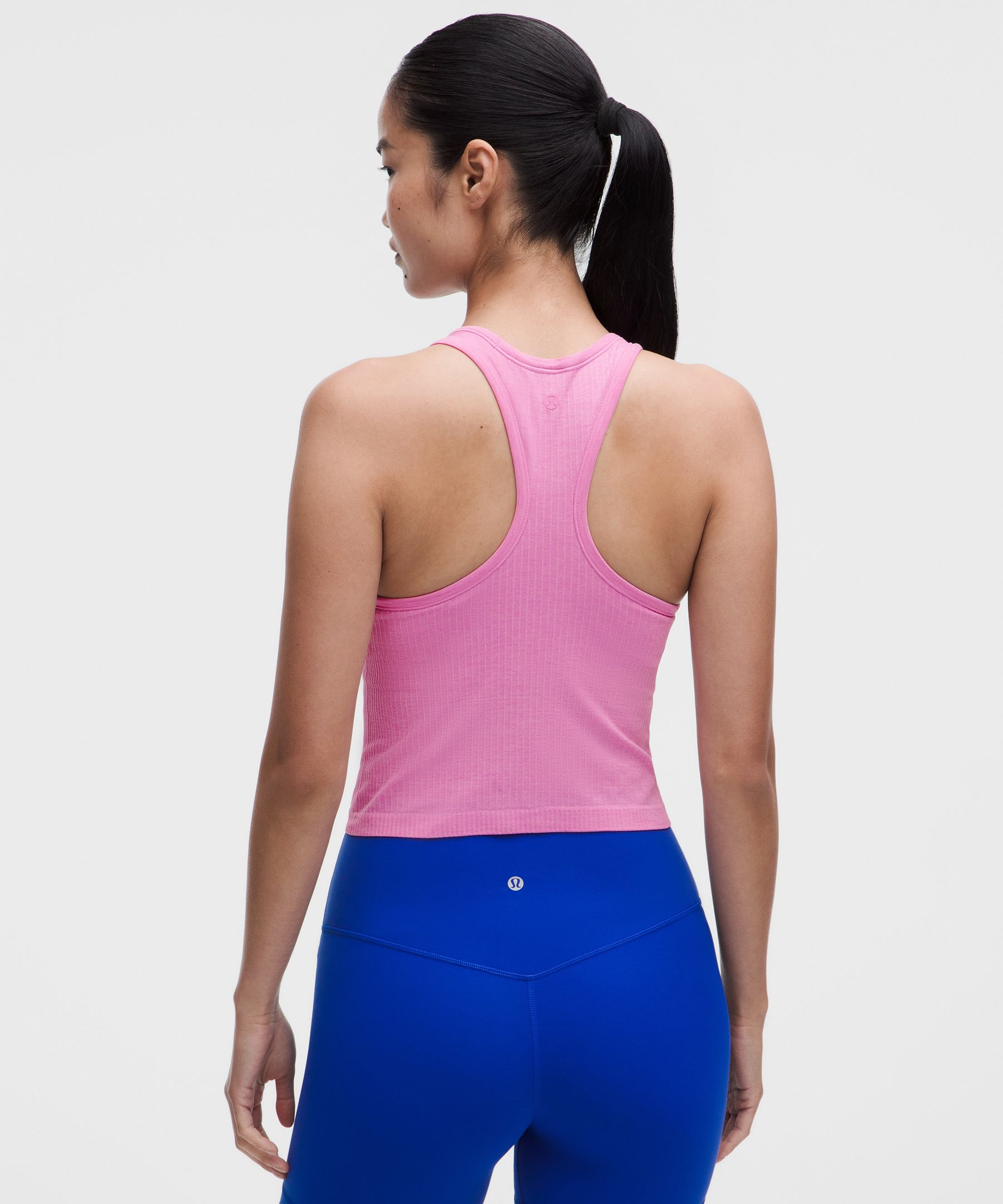 Ebb to Street Cropped Racerback Tank Top *Light Support, B/C Cup