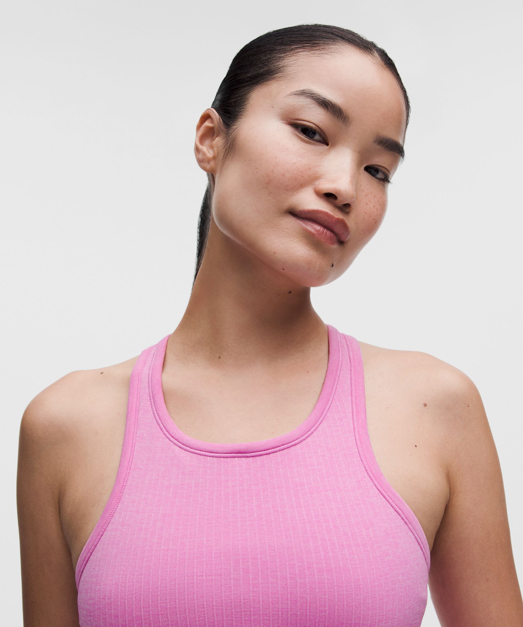 Ebb to Street Cropped Racerback Tank Top *Light Support, B/C Cup